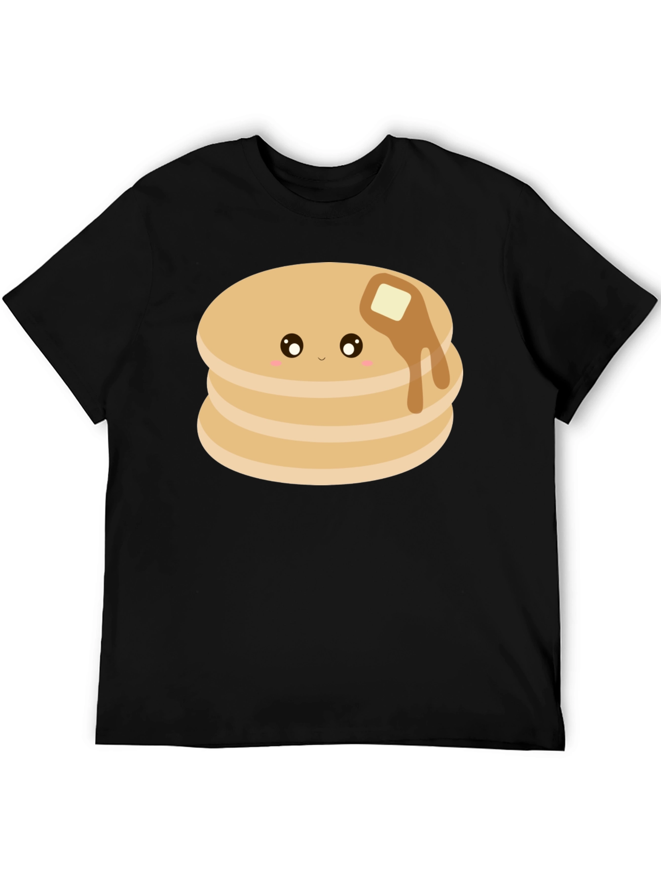 Cute Pancake Stack Graphic T-Shirt