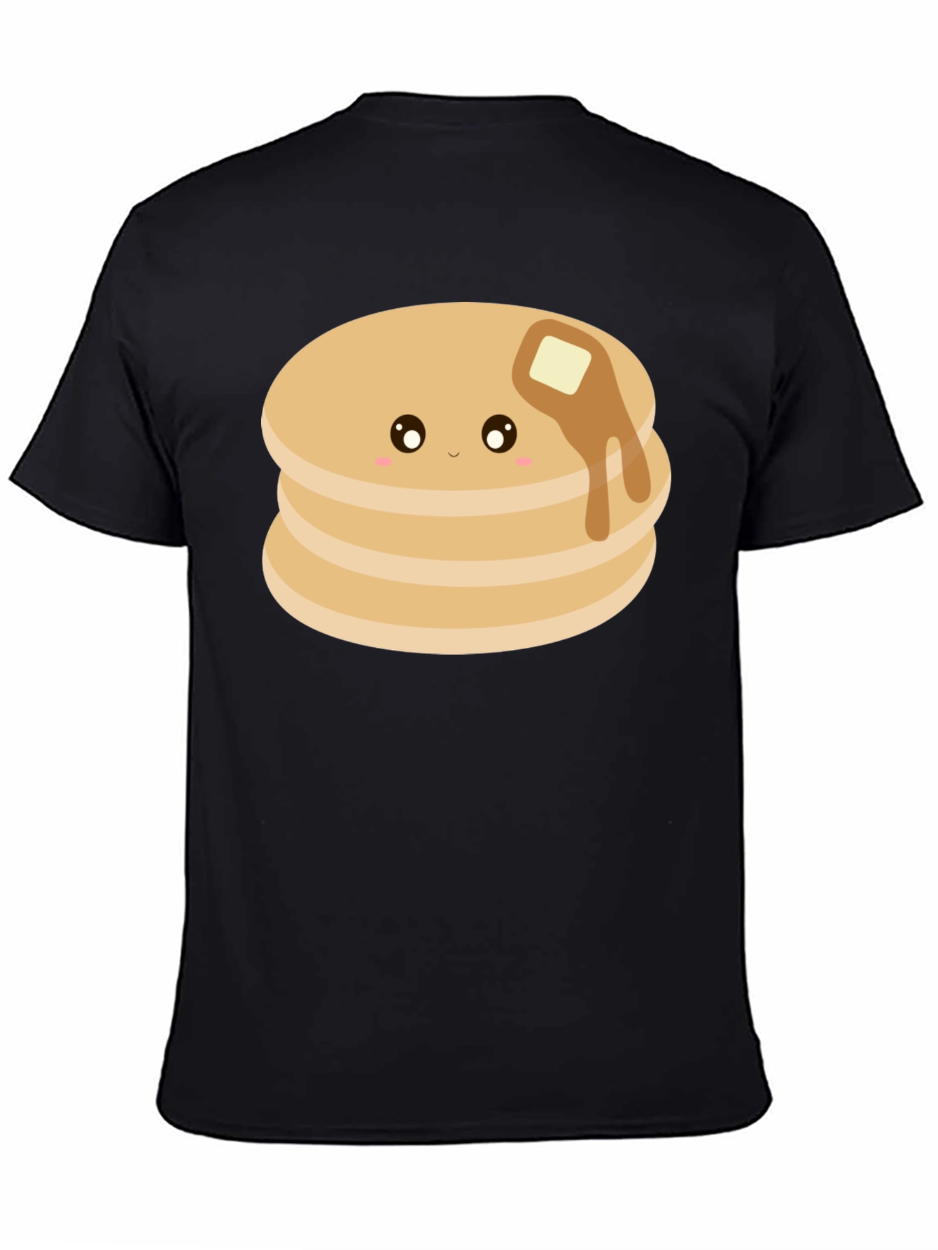 Cute Pancake Stack Graphic T-Shirt