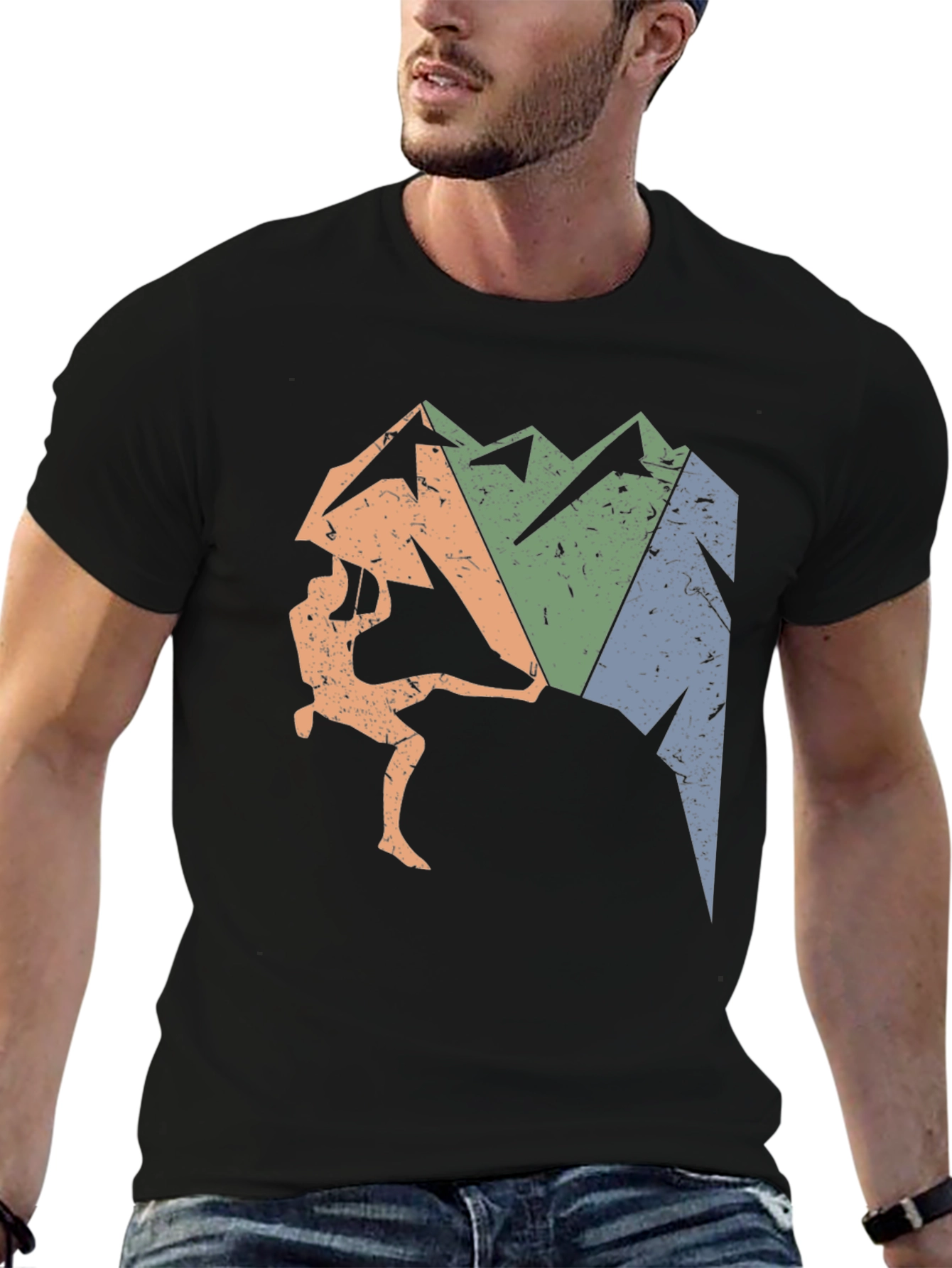 Mountain Climbing Graphic T-Shirt