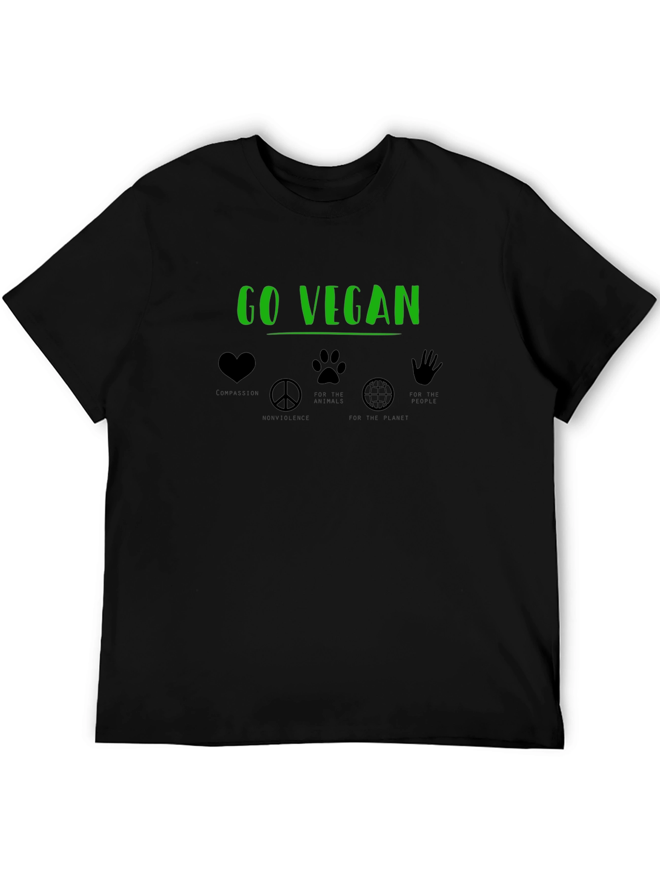 Go Vegan Graphic Tee