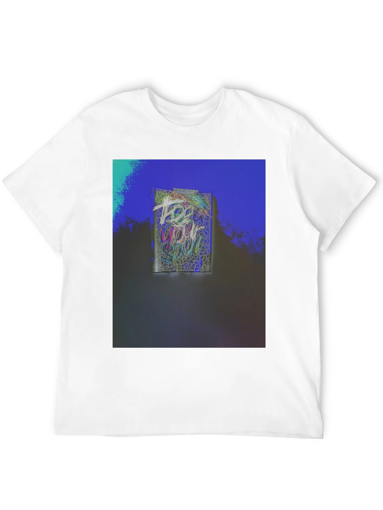 Abstract Graphic Tee - Artistic Soul Design