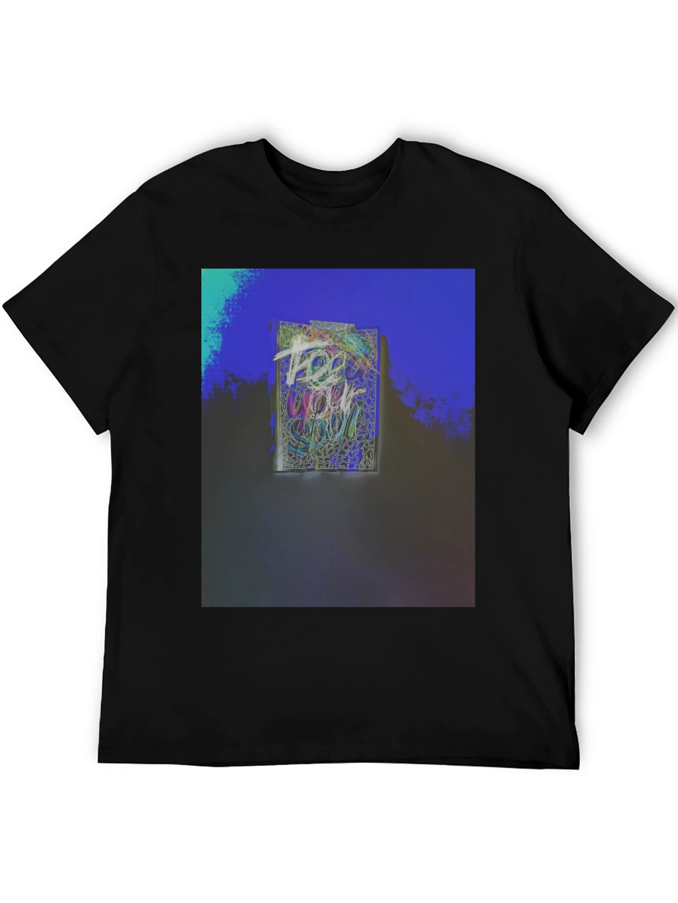 Abstract Graphic Tee - Artistic Soul Design