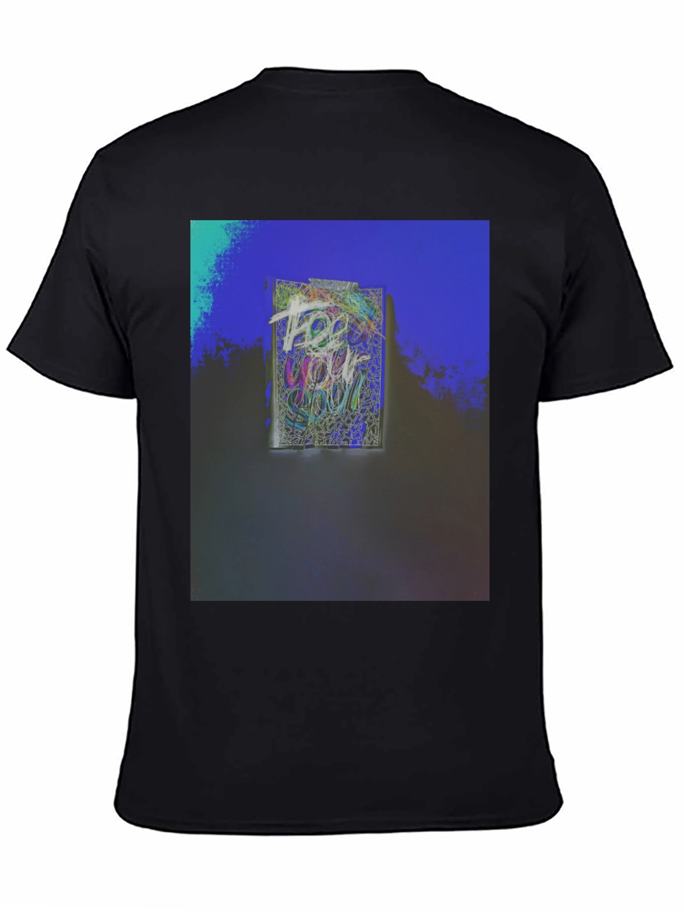 Abstract Graphic Tee - Artistic Soul Design