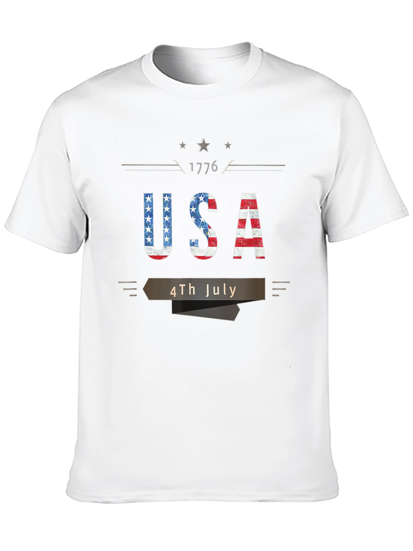 Patriotic USA 4th of July Graphic T-Shirt
