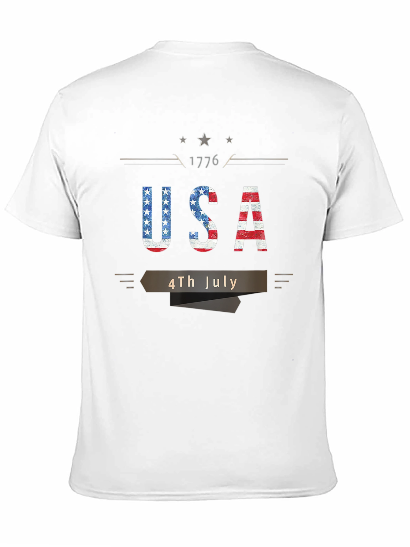 Patriotic USA 4th of July Graphic T-Shirt