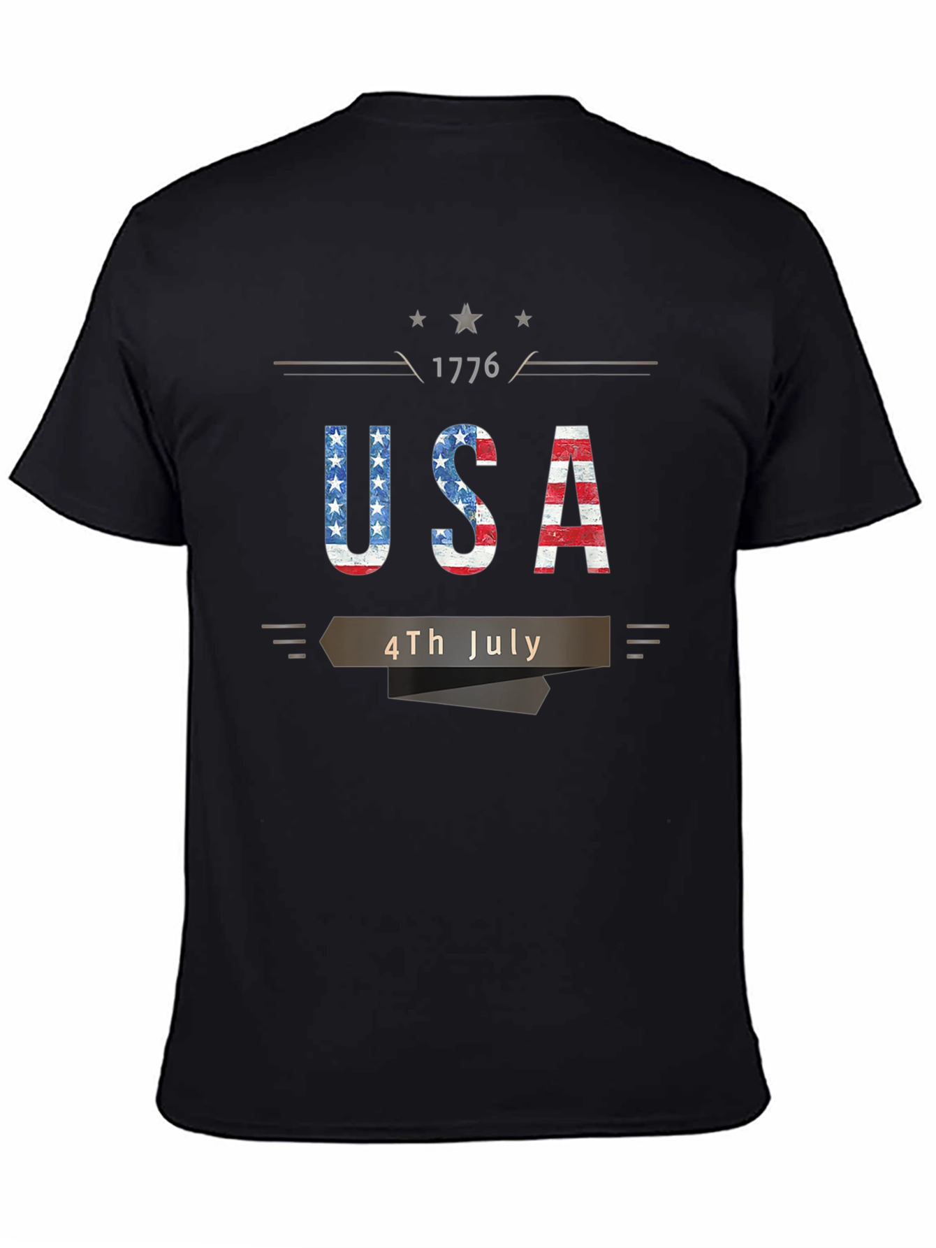 Patriotic USA 4th of July Graphic T-Shirt