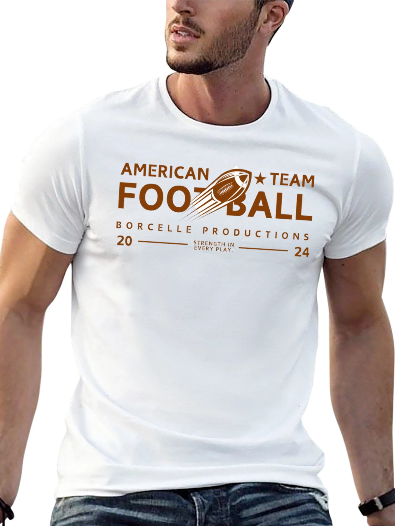American Football Graphic Tee