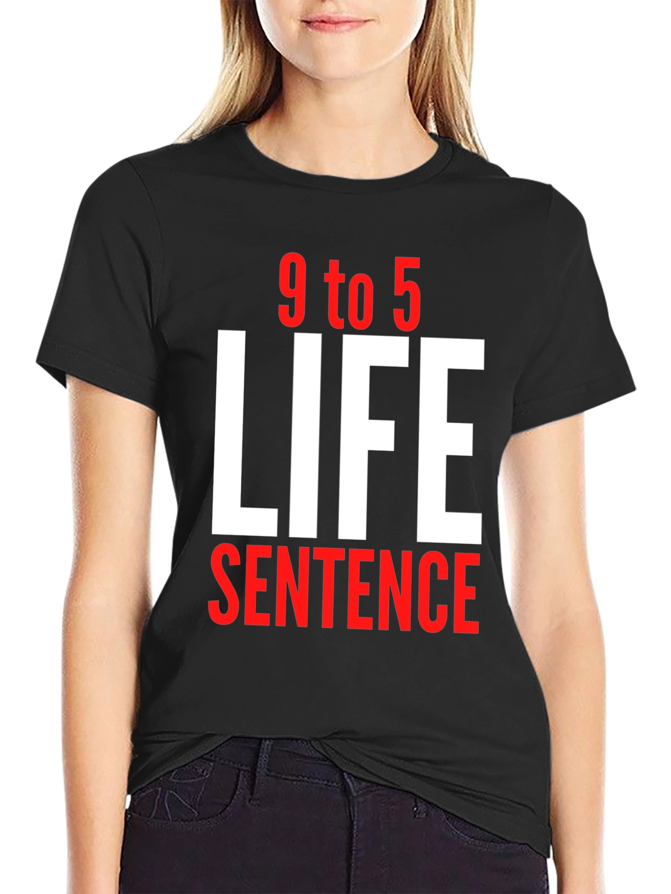 9 to 5 Life Sentence Graphic T-Shirt