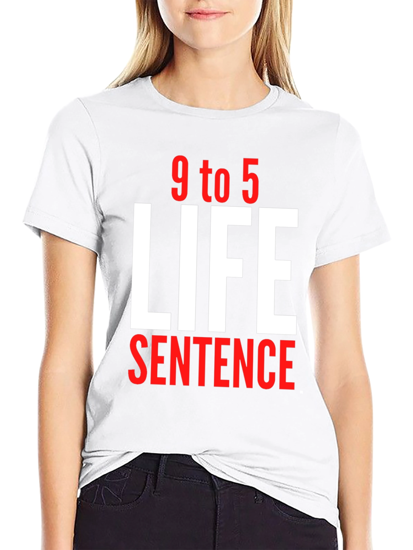 9 to 5 Life Sentence Graphic T-Shirt