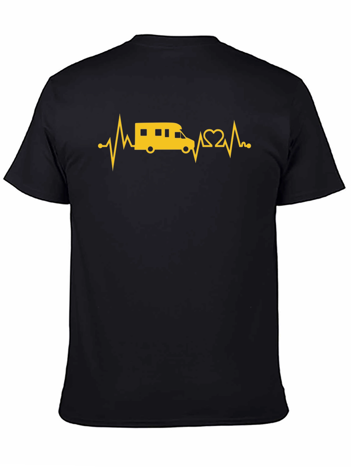 RV Heartbeat T-Shirt - Camping Lover Tee