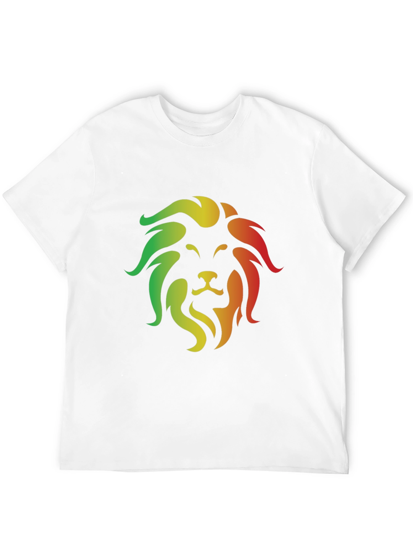 Rasta Lion Graphic Black T-Shirt