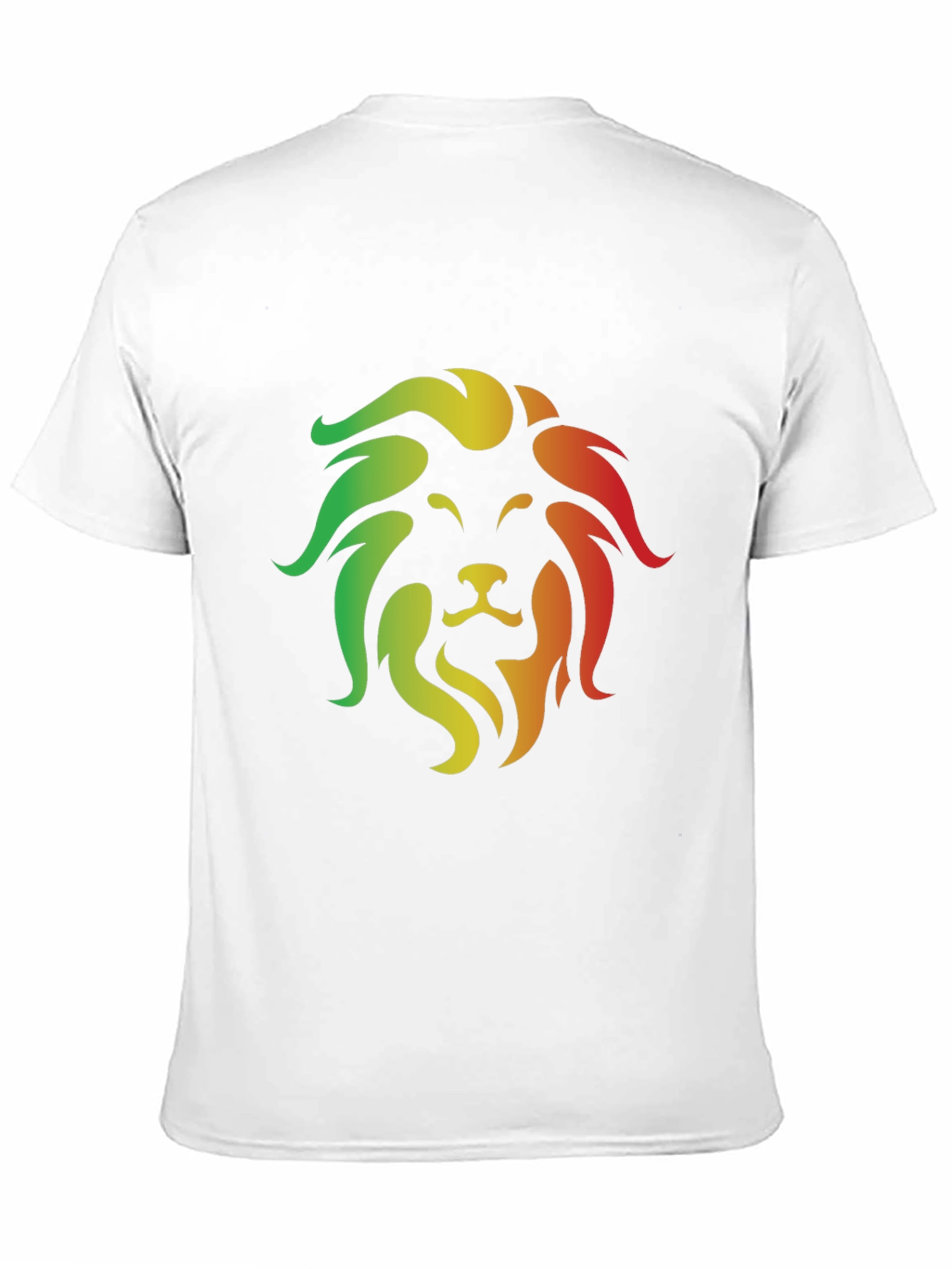 Rasta Lion Graphic Black T-Shirt