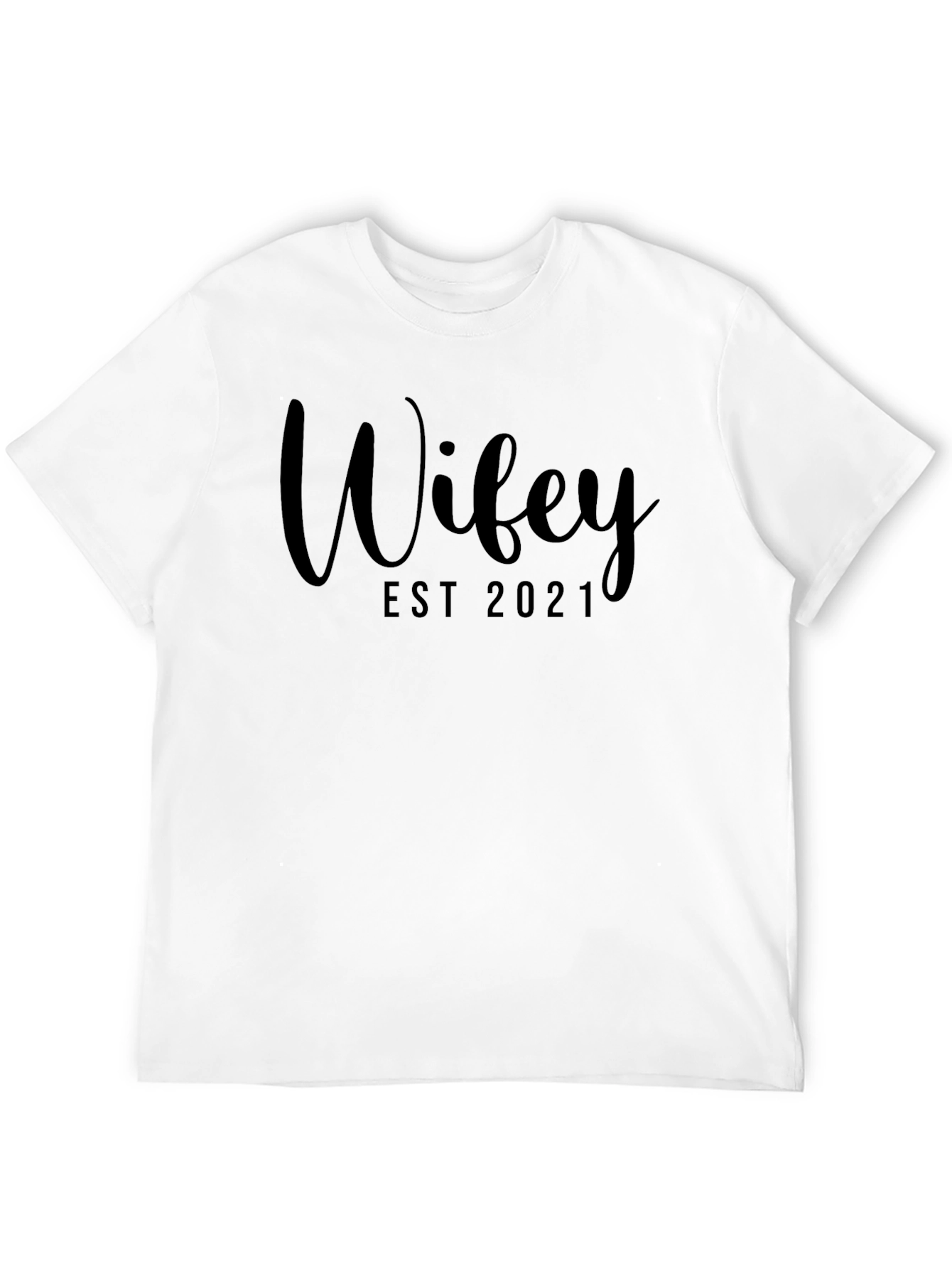 Wifey Est. 2021 - Mens Graphic Tee