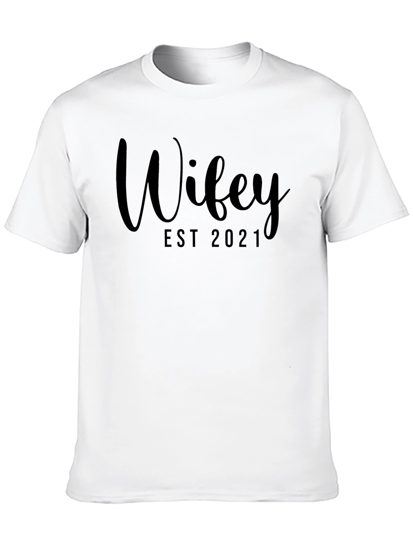 Wifey Est. 2021 - Mens Graphic Tee