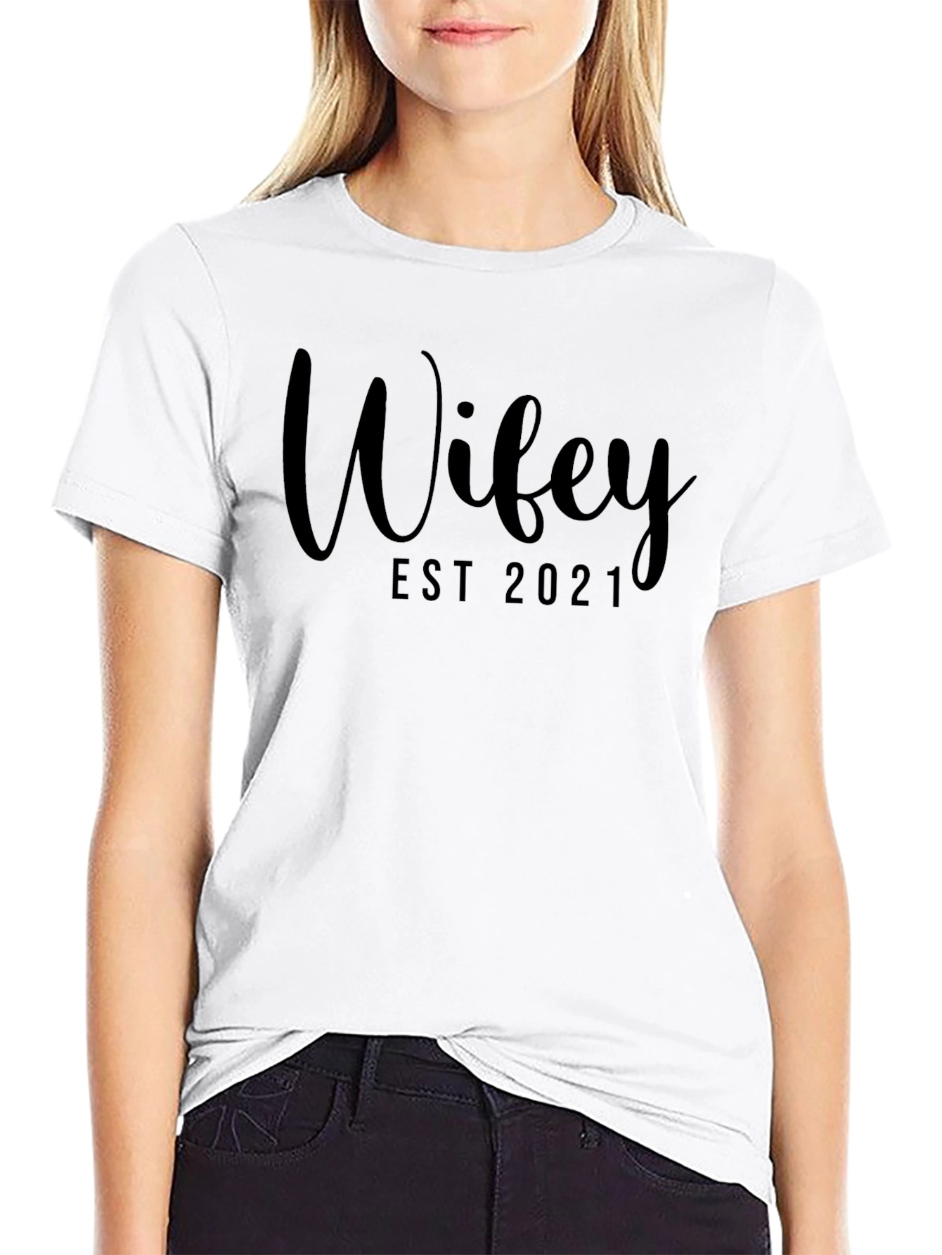 Wifey Est. 2021 - Mens Graphic Tee