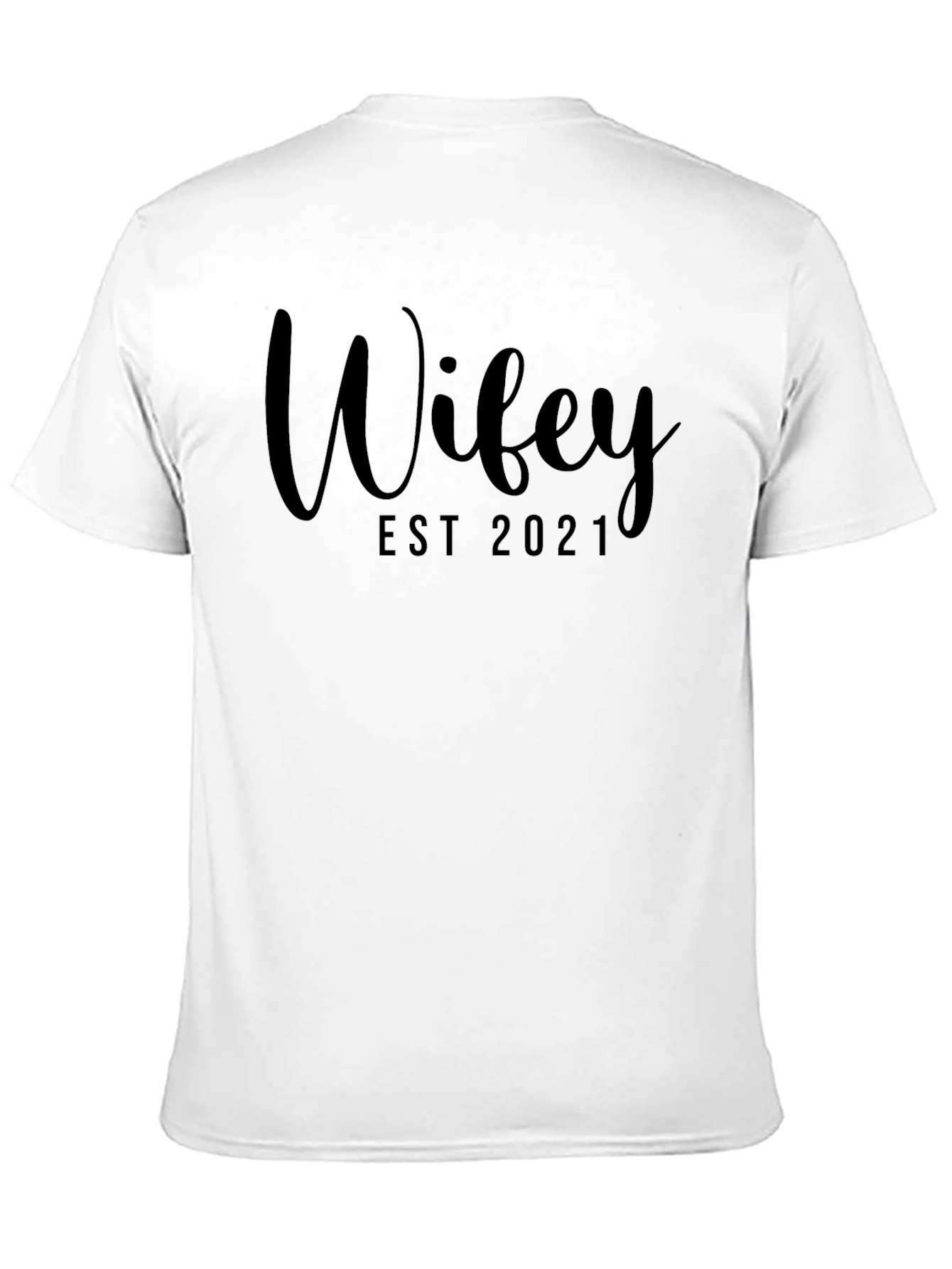 Wifey Est. 2021 - Mens Graphic Tee