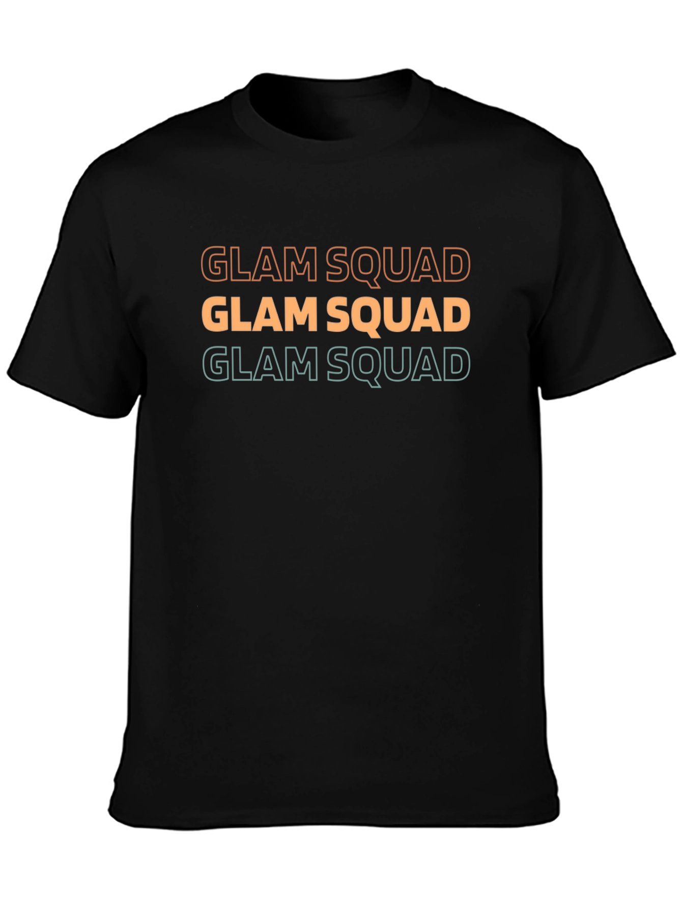 Glam Squad Tee - Stylish Graphic T-Shirt