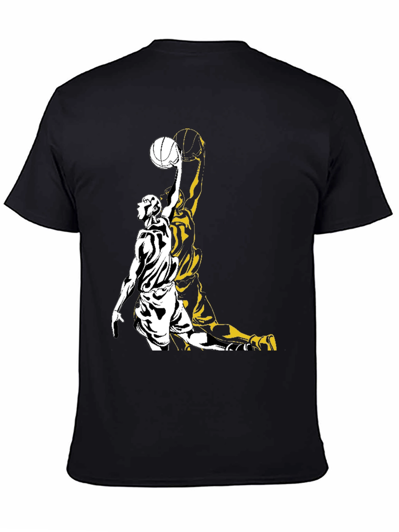 Basketball Player Graphic Print T-Shirt