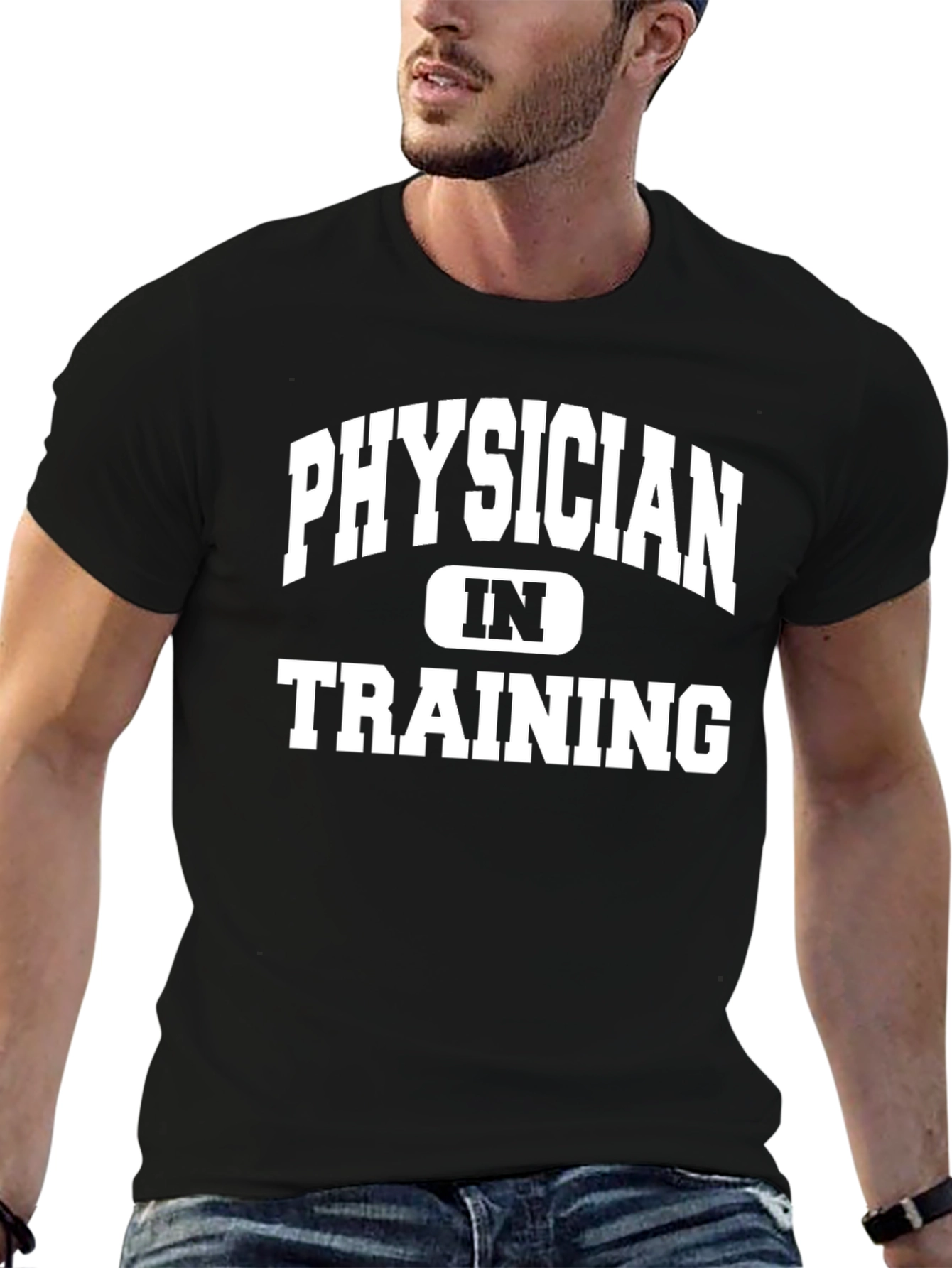 Physician In Training Black T-Shirt