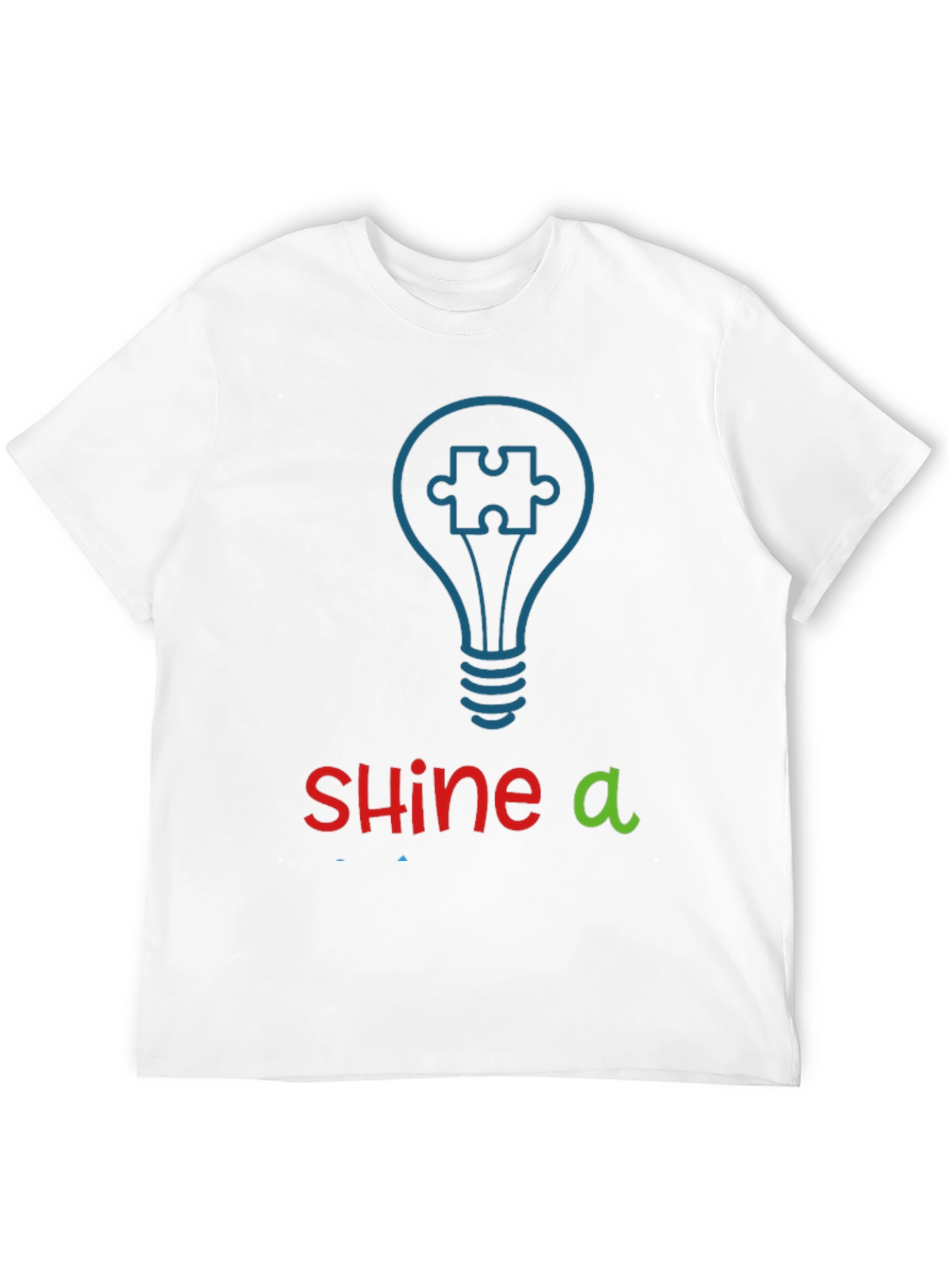 Shine a Light Autism Awareness T-Shirt