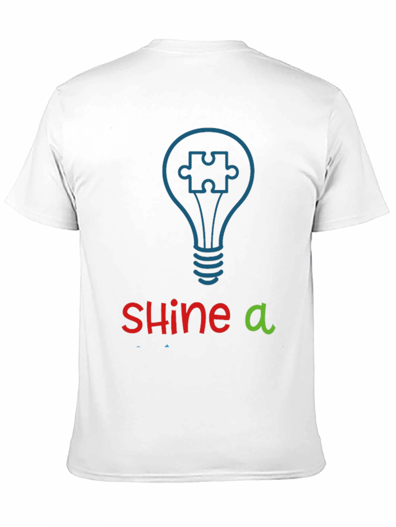 Shine a Light Autism Awareness T-Shirt