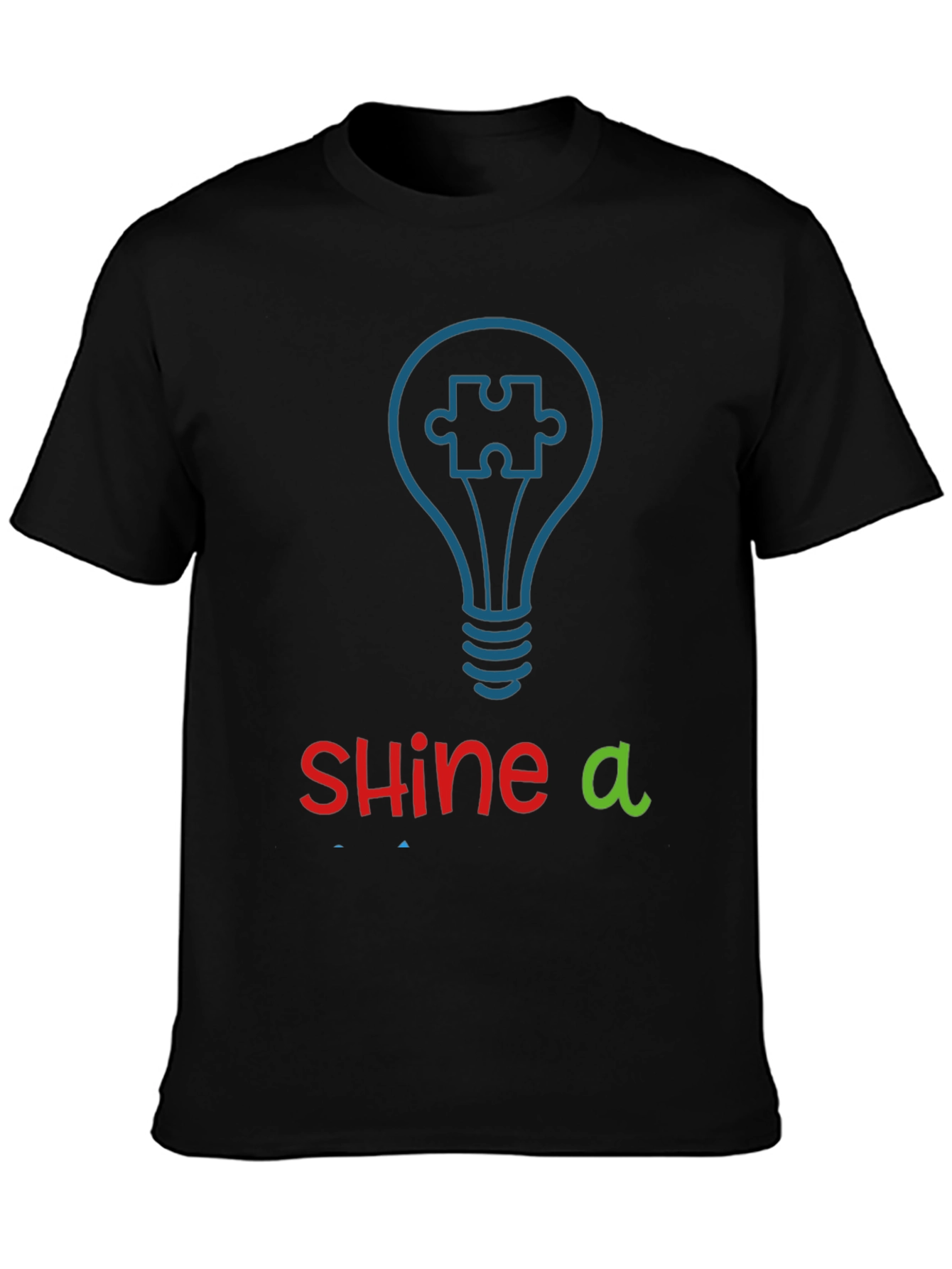 Shine a Light Autism Awareness T-Shirt