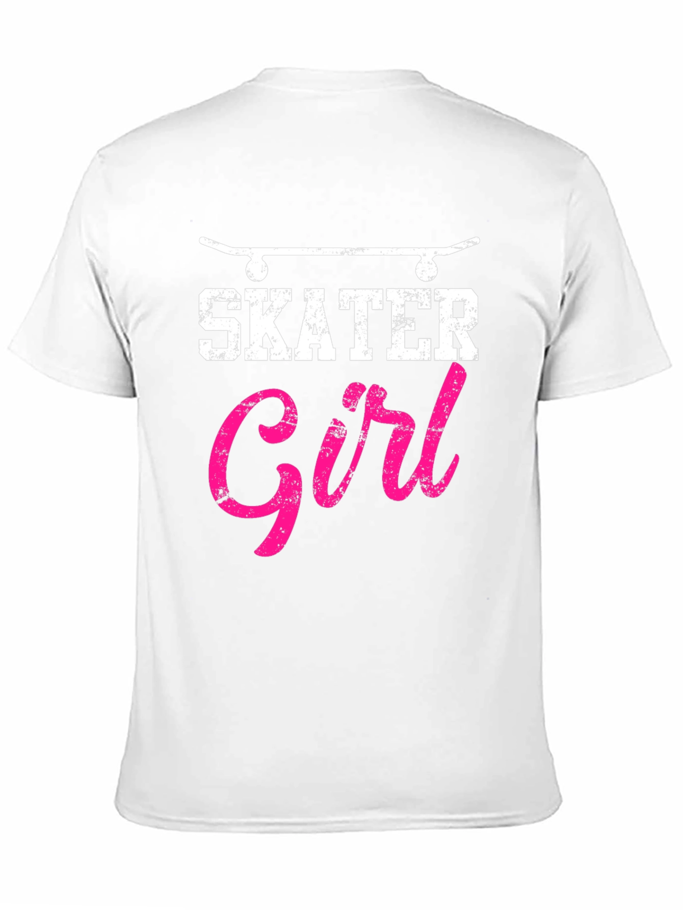 Skater Girl Graphic T-Shirt - Cool Skateboarding Tee