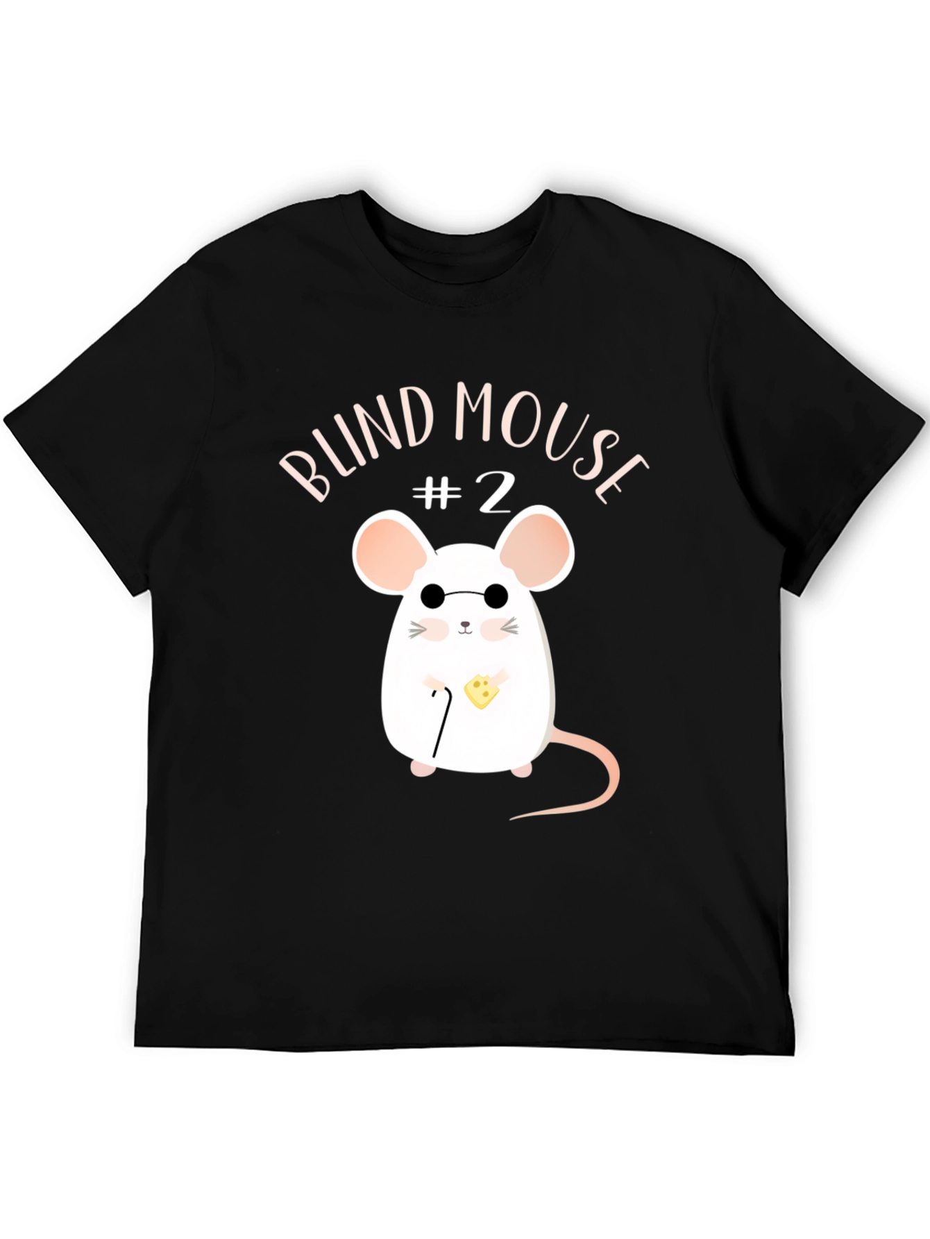 Blind Mouse #2 T-Shirt - Funny Graphic Tee
