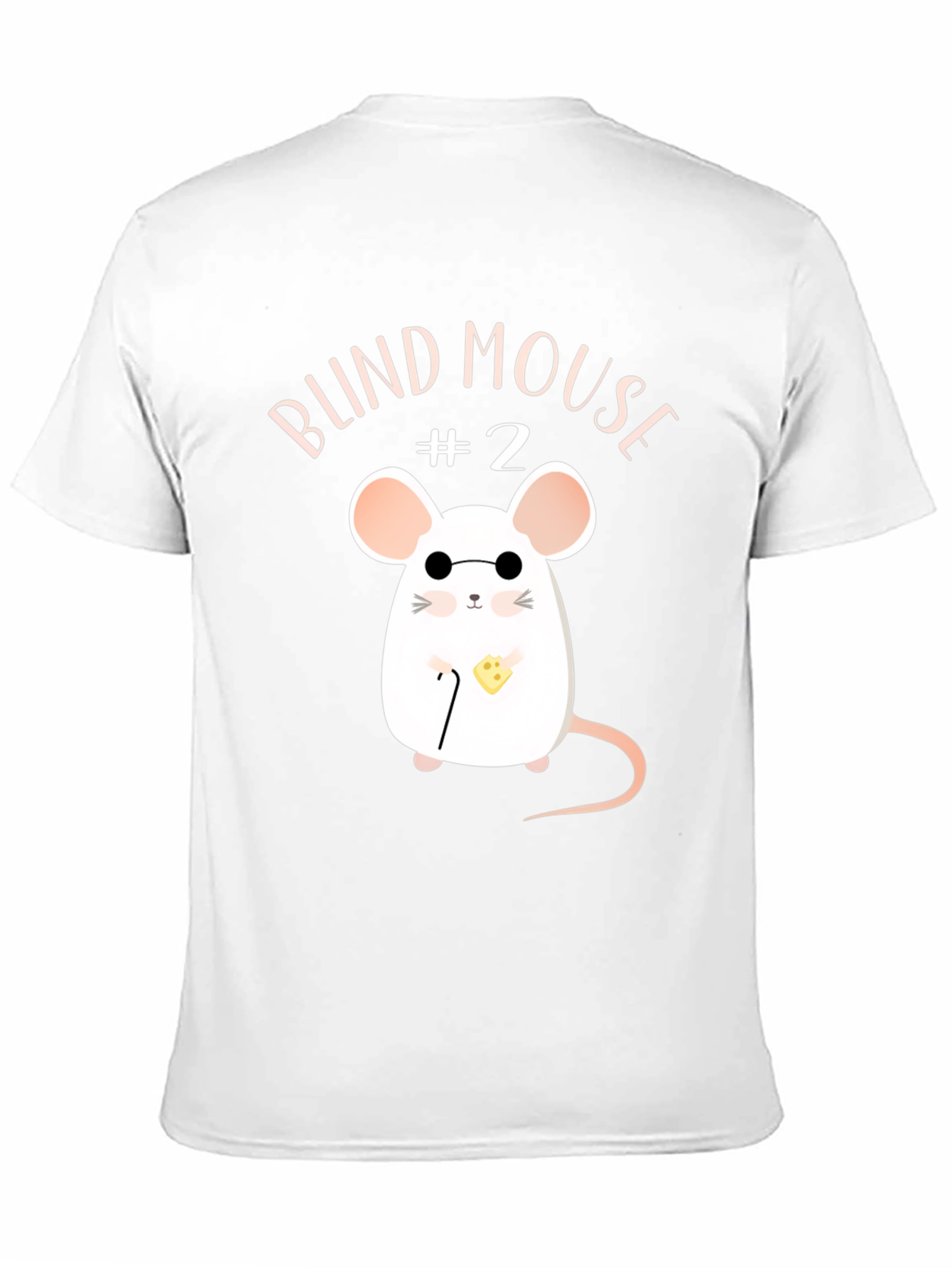 Blind Mouse #2 T-Shirt - Funny Graphic Tee