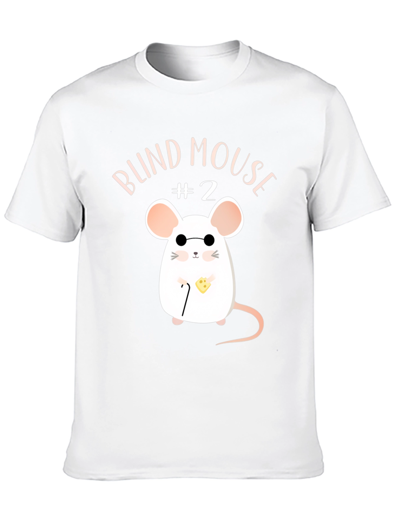Blind Mouse #2 T-Shirt - Funny Graphic Tee