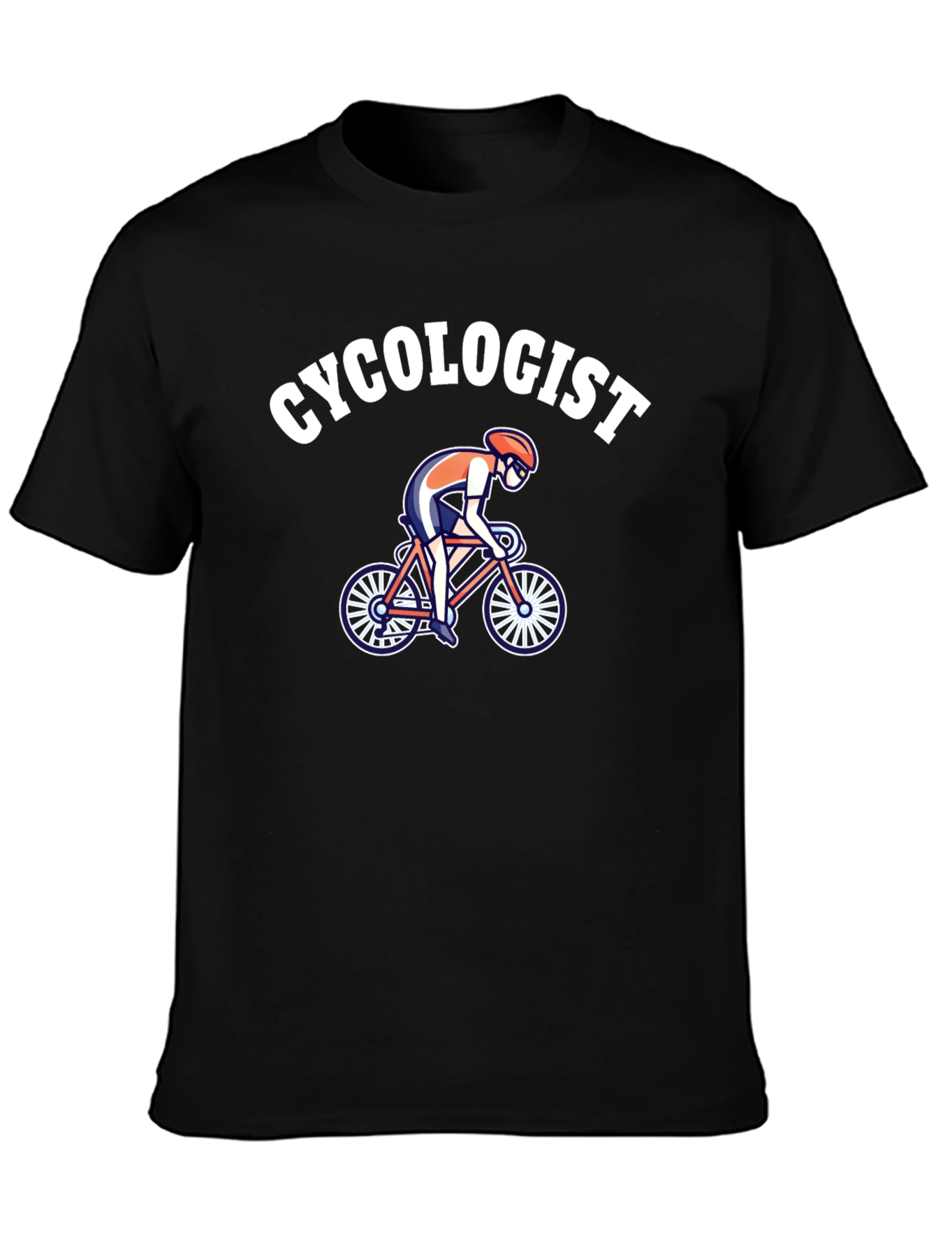 Cycologist Graphic T-Shirt - Biking Enthusiast Tee