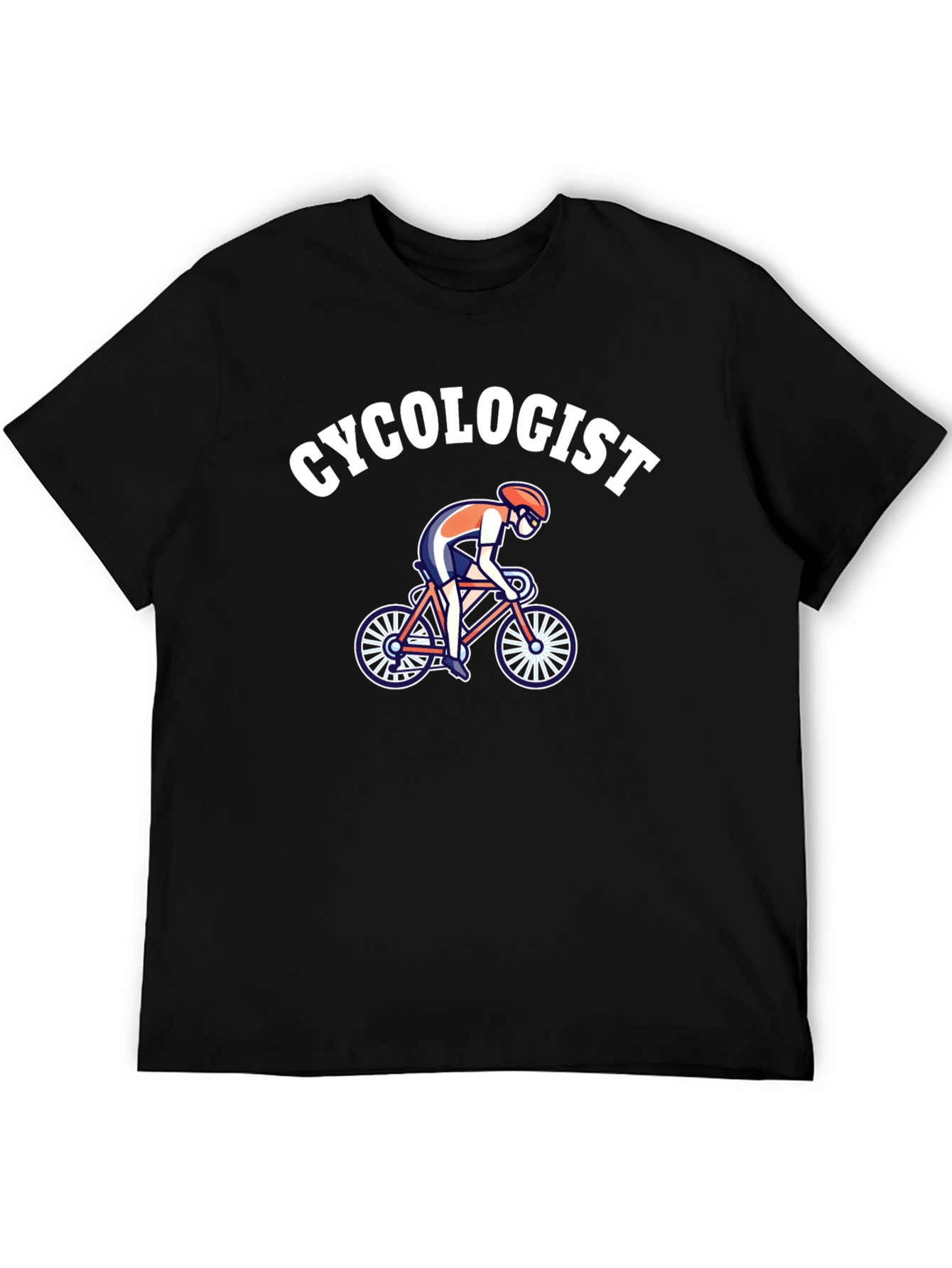 Cycologist Graphic T-Shirt - Biking Enthusiast Tee