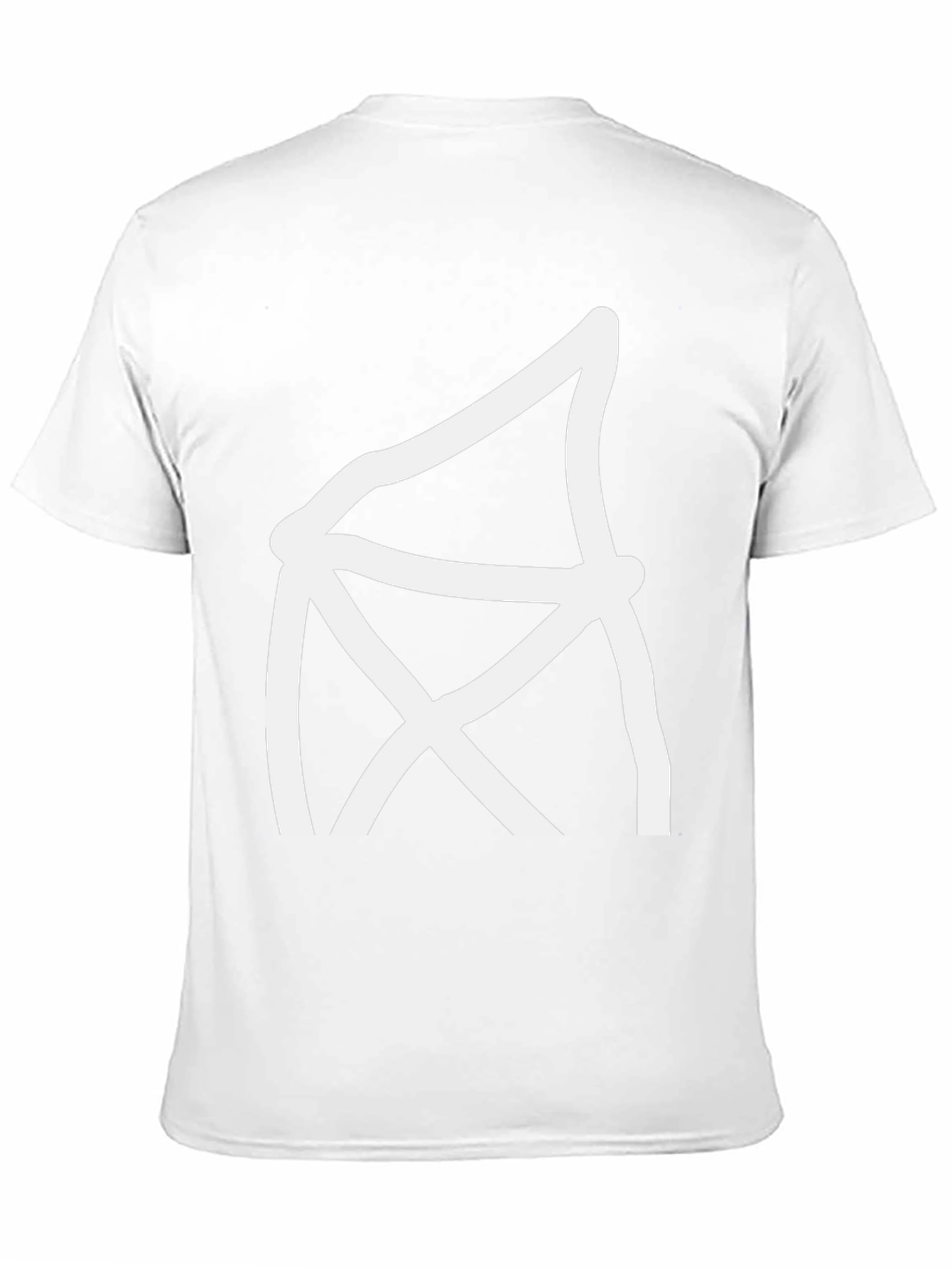 Abstract Graphic Tee - Modern Black T-Shirt