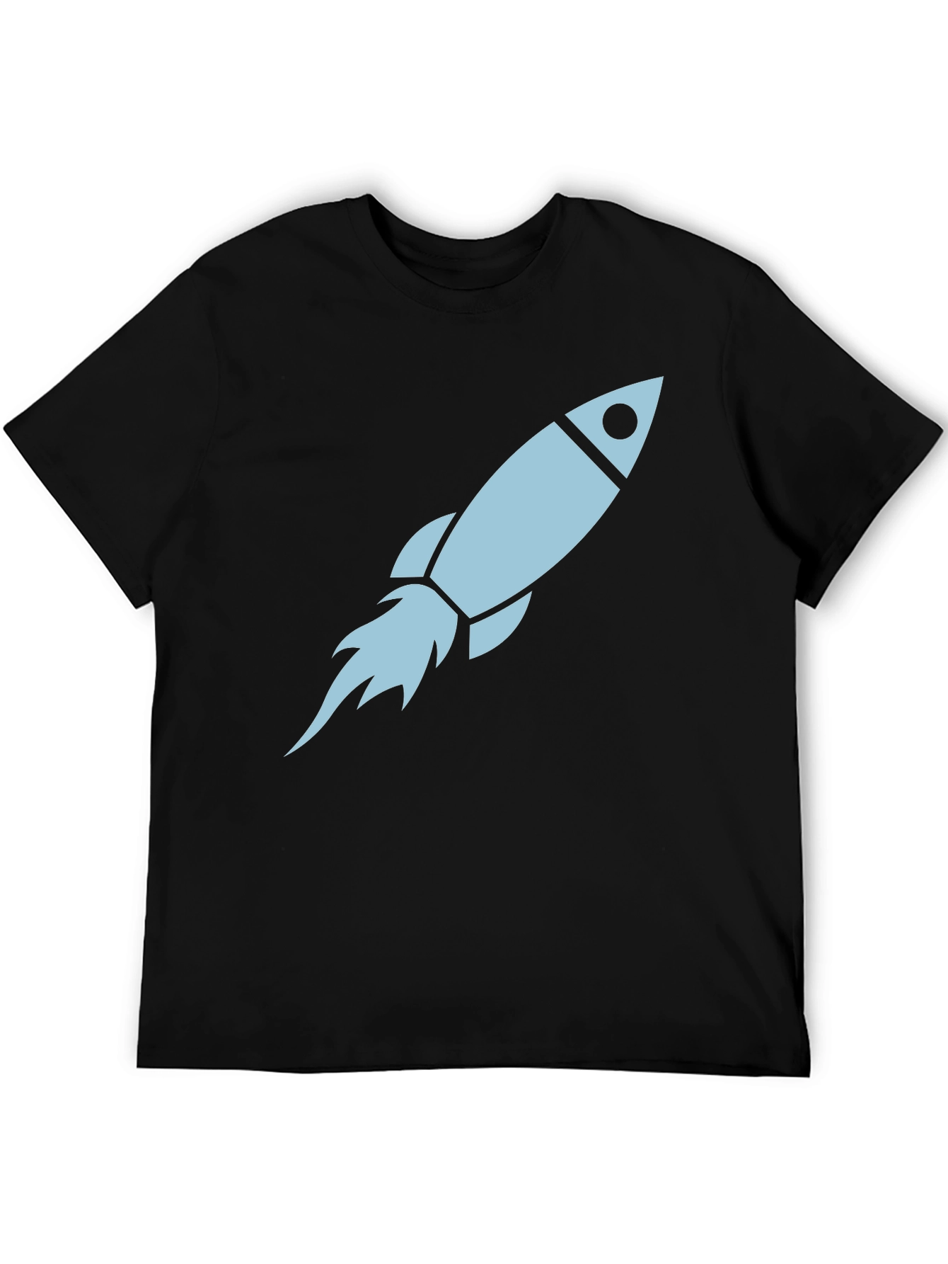 Rocket Graphic Tee - Mens Black T-Shirt