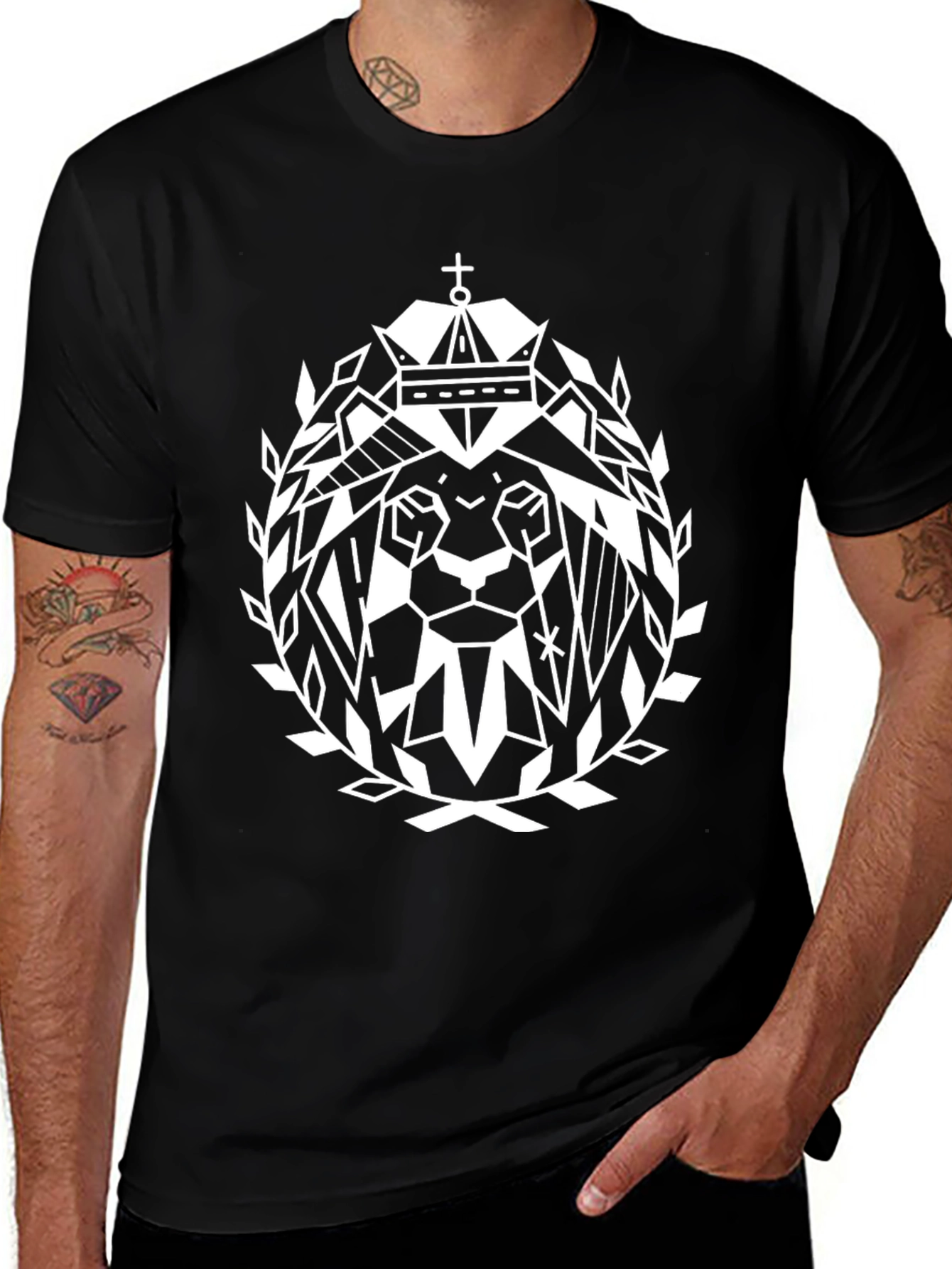Lion King Crown Graphic T-Shirt