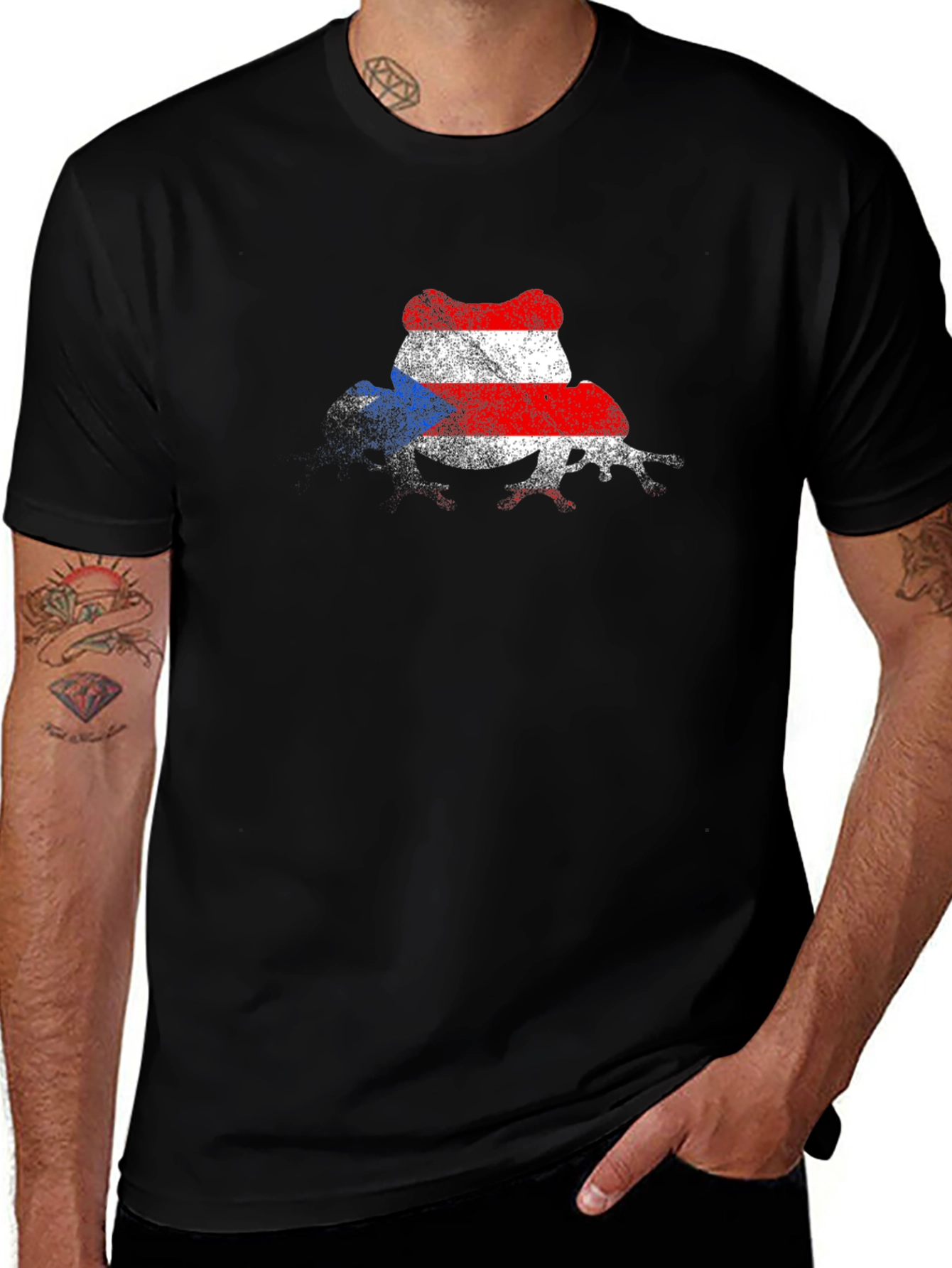 Puerto Rico Flag Coqui T-Shirt