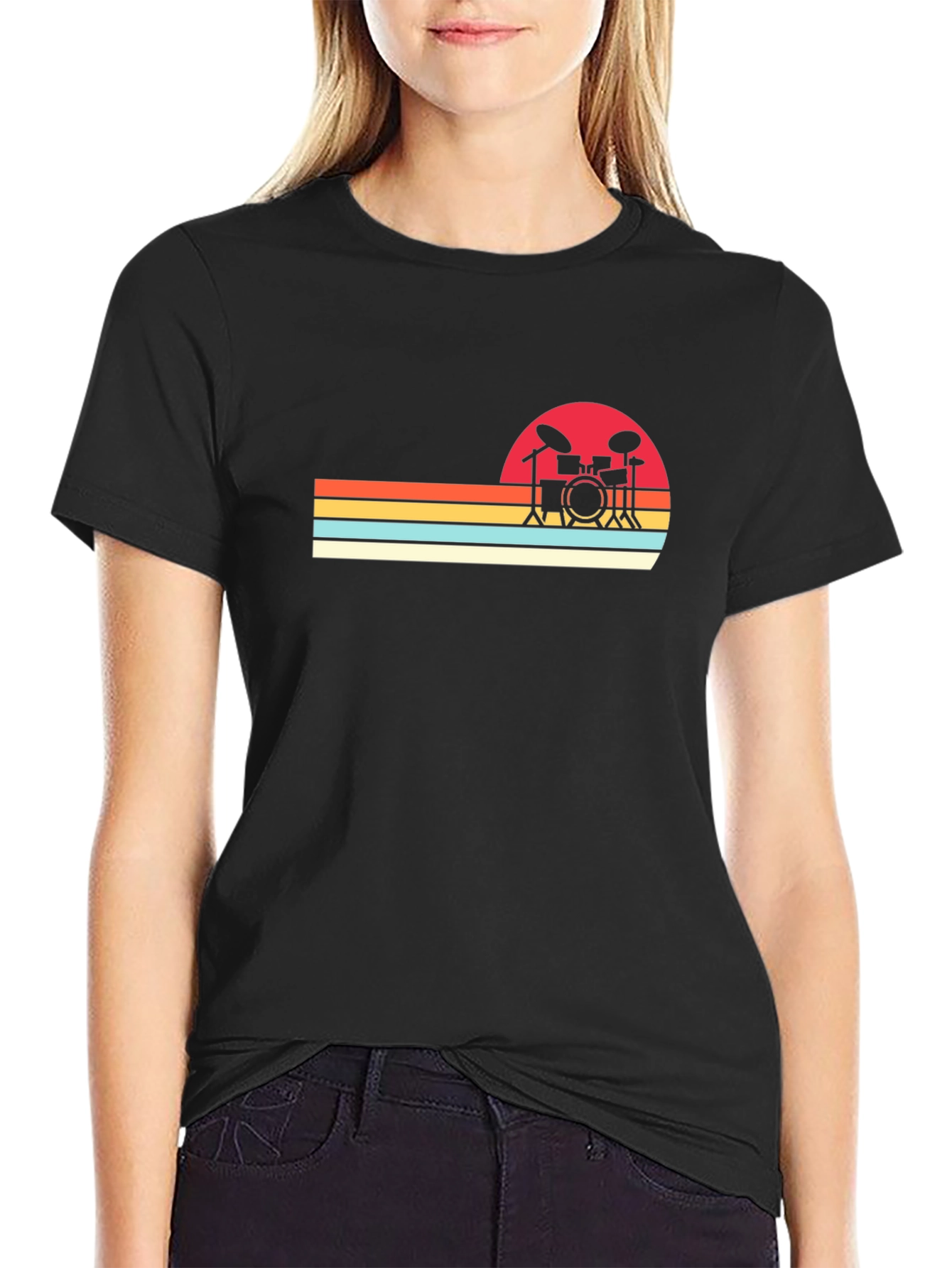 Retro Drum Kit T-Shirt