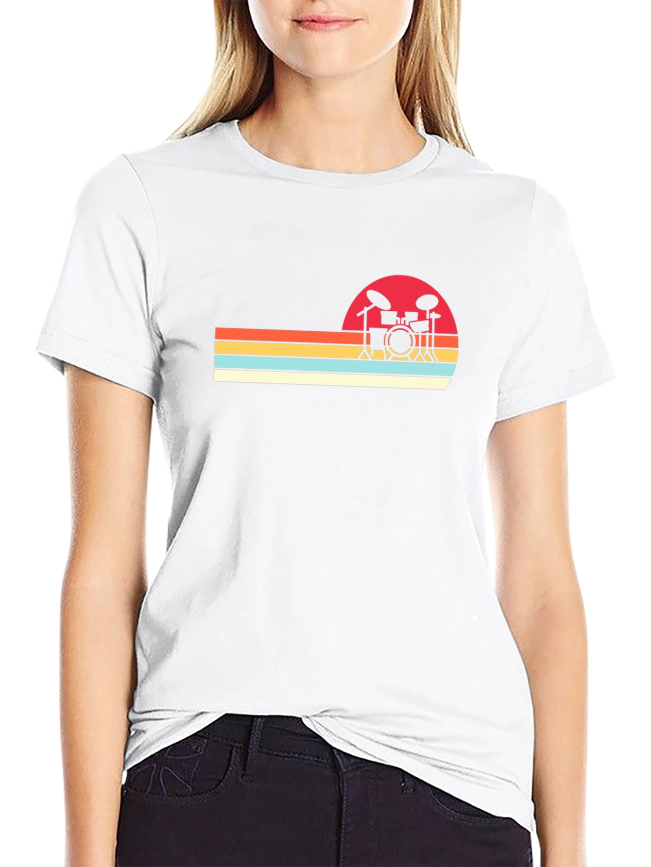 Retro Drum Kit T-Shirt