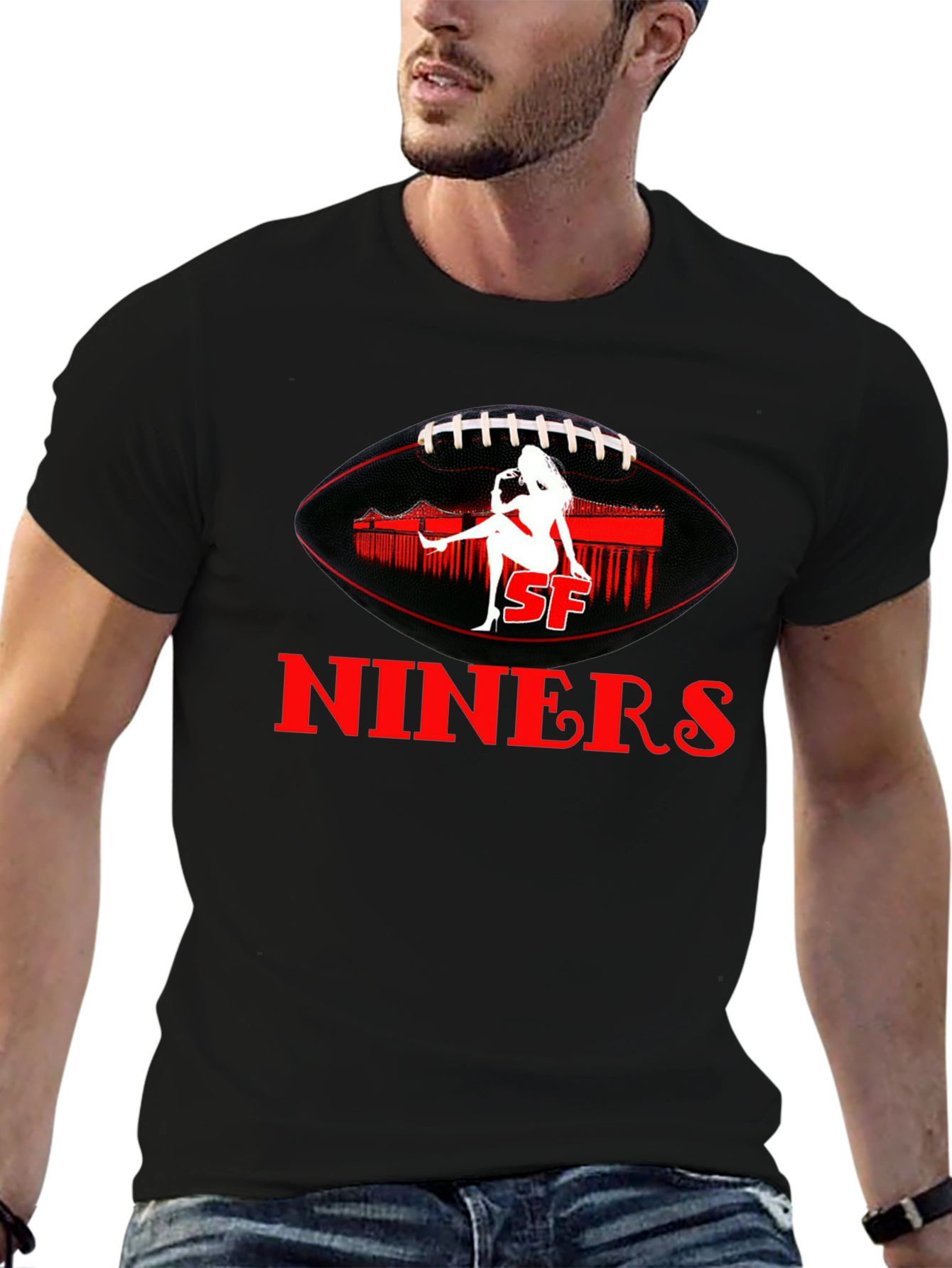 Niners Football Tee - Sexy SF Fan Shirt