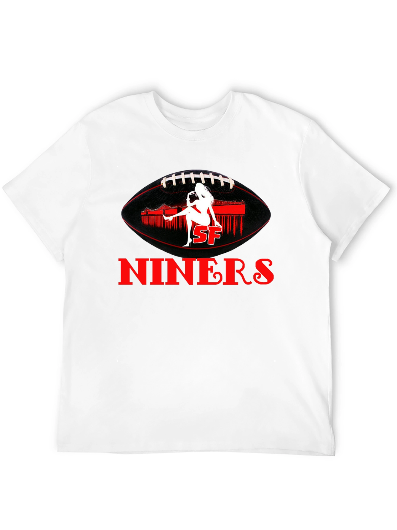 Niners Football Tee - Sexy SF Fan Shirt