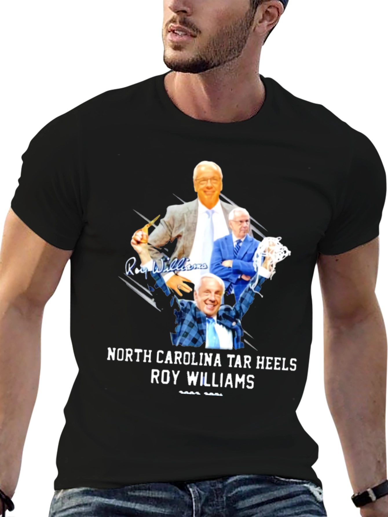 North Carolina Tar Heels Roy Williams T-Shirt