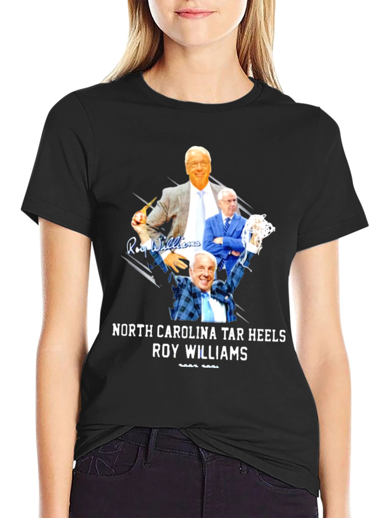 North Carolina Tar Heels Roy Williams T-Shirt