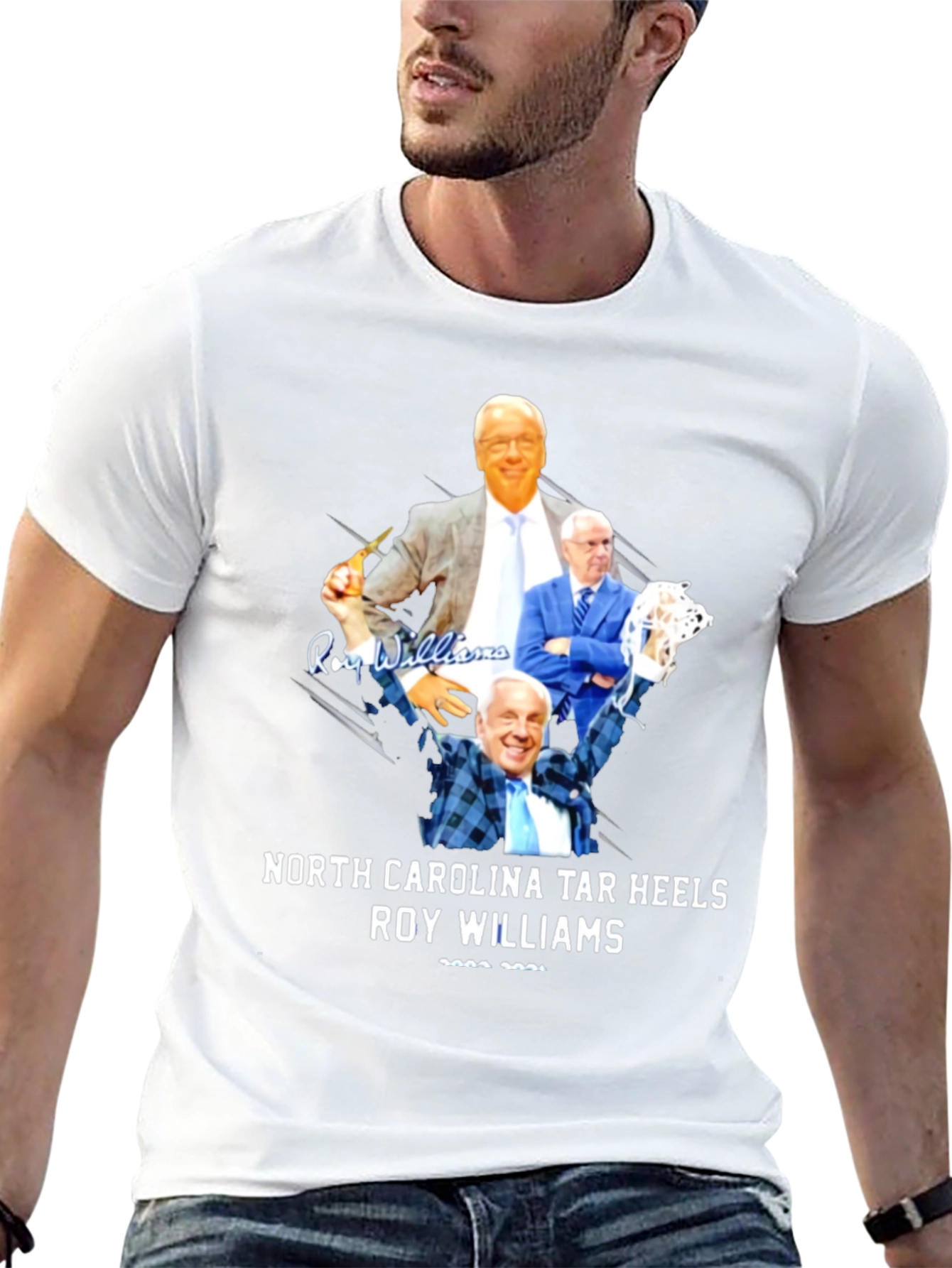 North Carolina Tar Heels Roy Williams T-Shirt