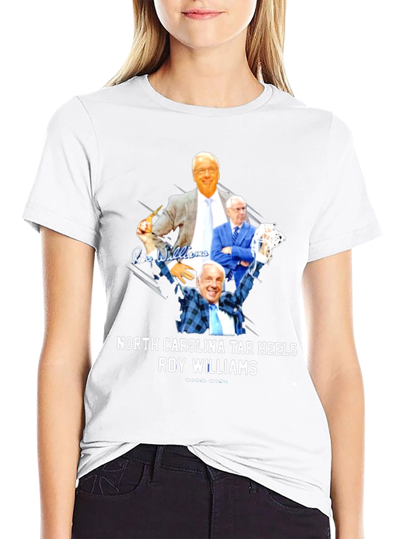 North Carolina Tar Heels Roy Williams T-Shirt