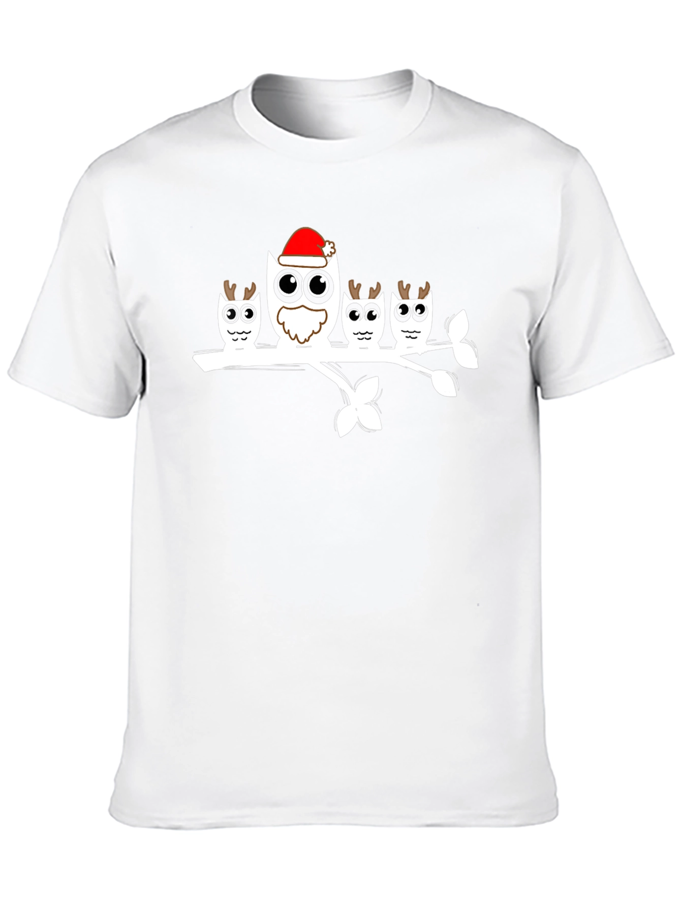 Festive Owl Family T-Shirt