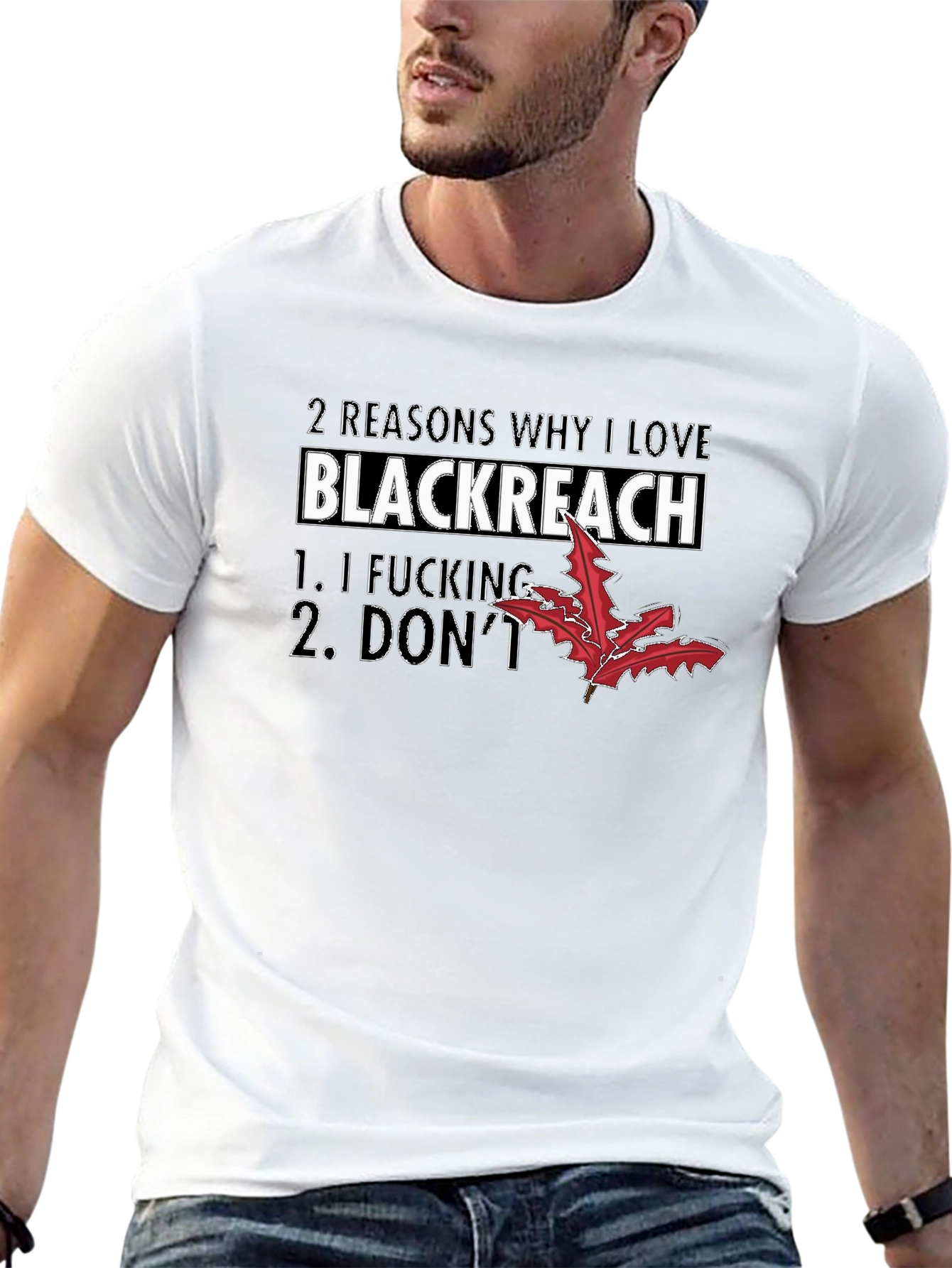 Blackreach T-Shirt Funny Sarcastic Tee