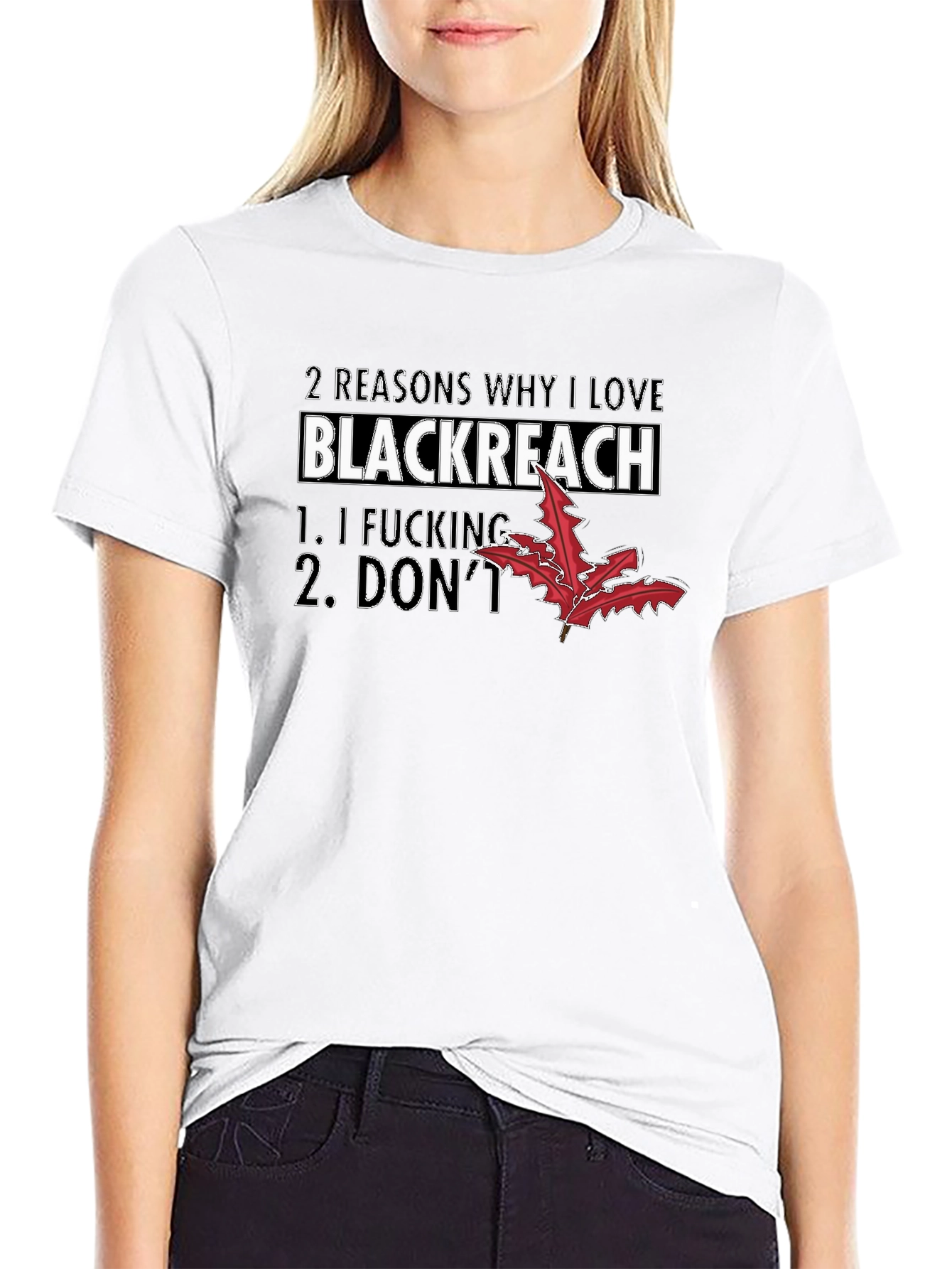 Blackreach T-Shirt Funny Sarcastic Tee