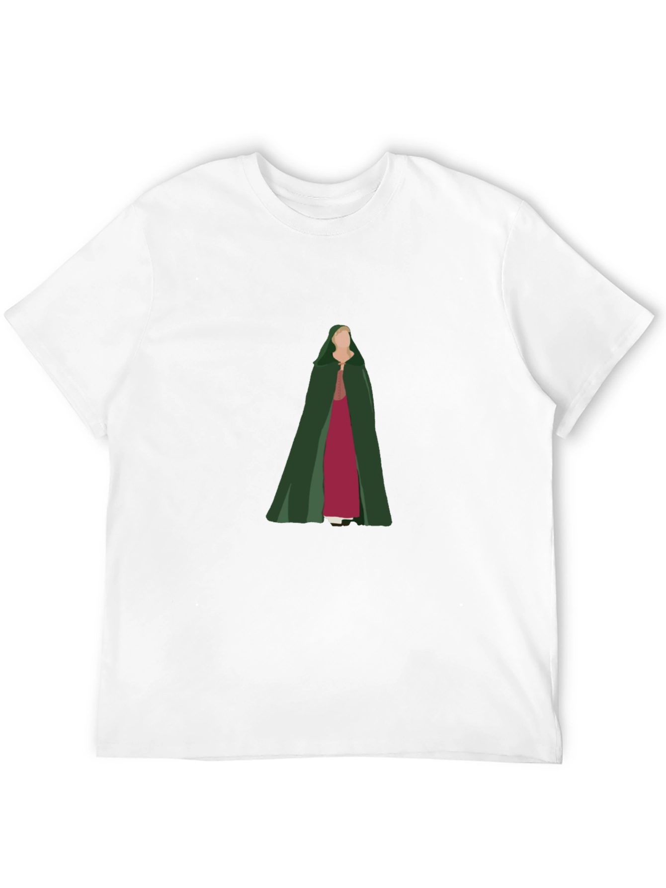 Cloaked Figure Graphic Tee - Dark Apparel