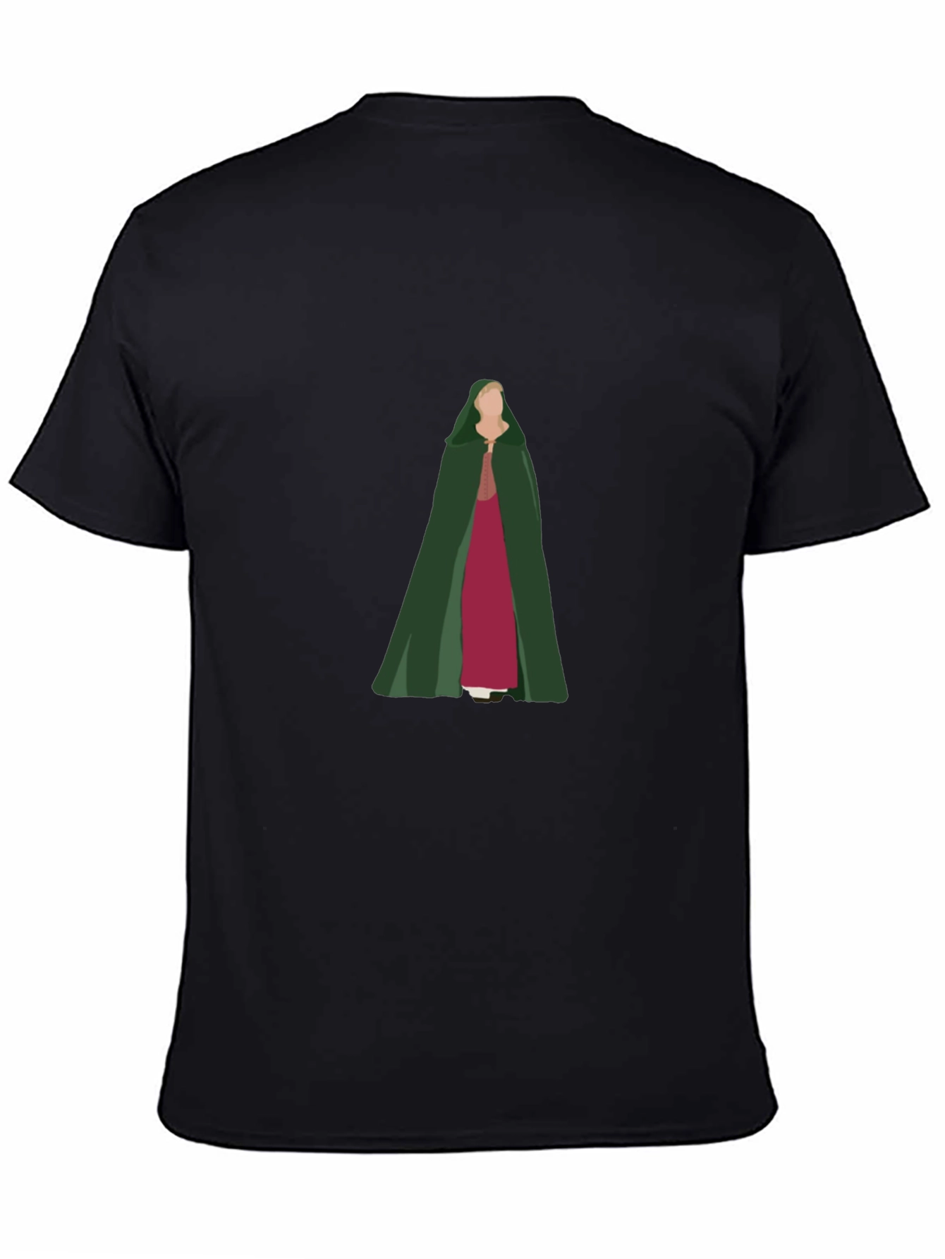 Cloaked Figure Graphic Tee - Dark Apparel