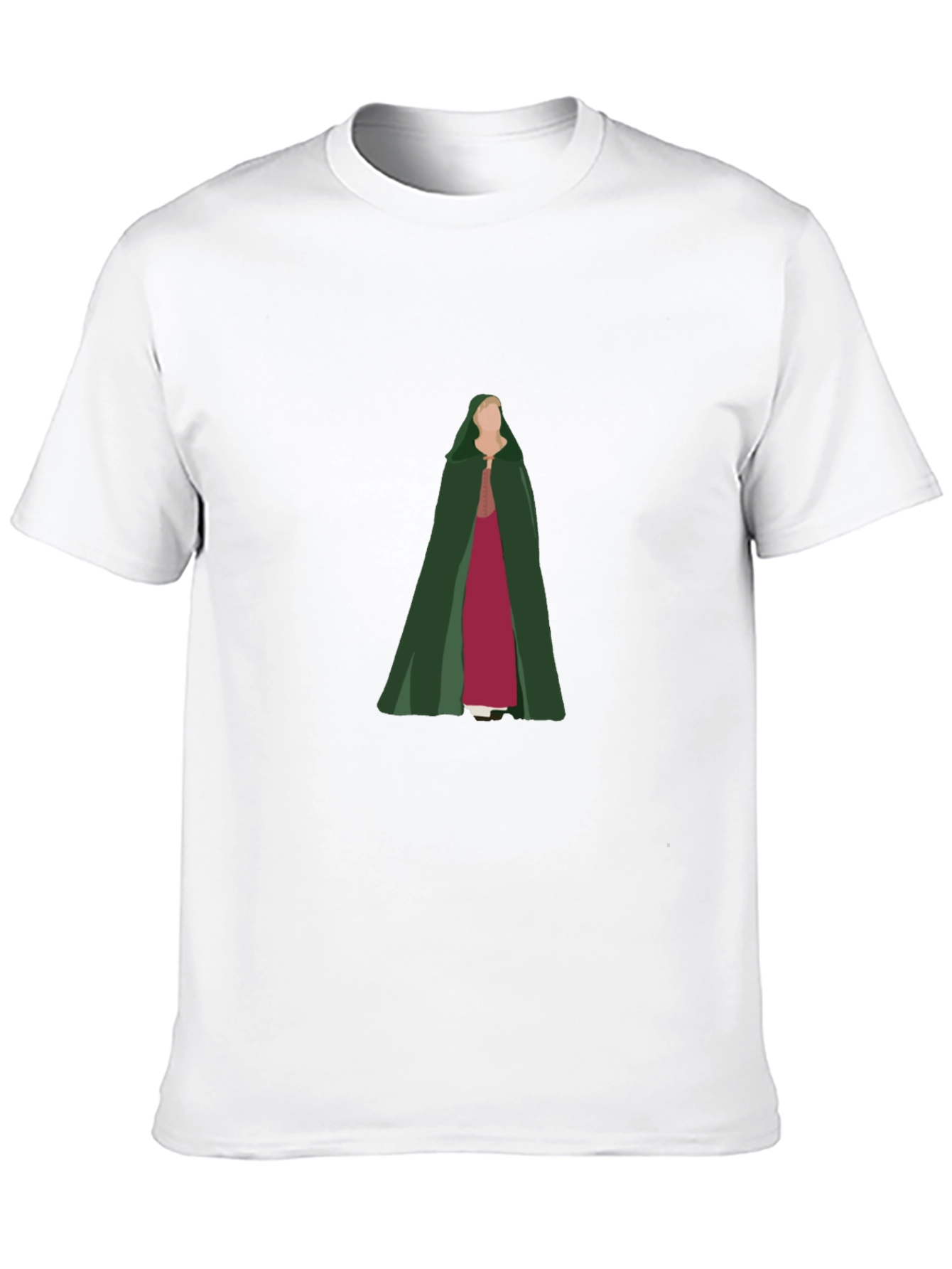 Cloaked Figure Graphic Tee - Dark Apparel